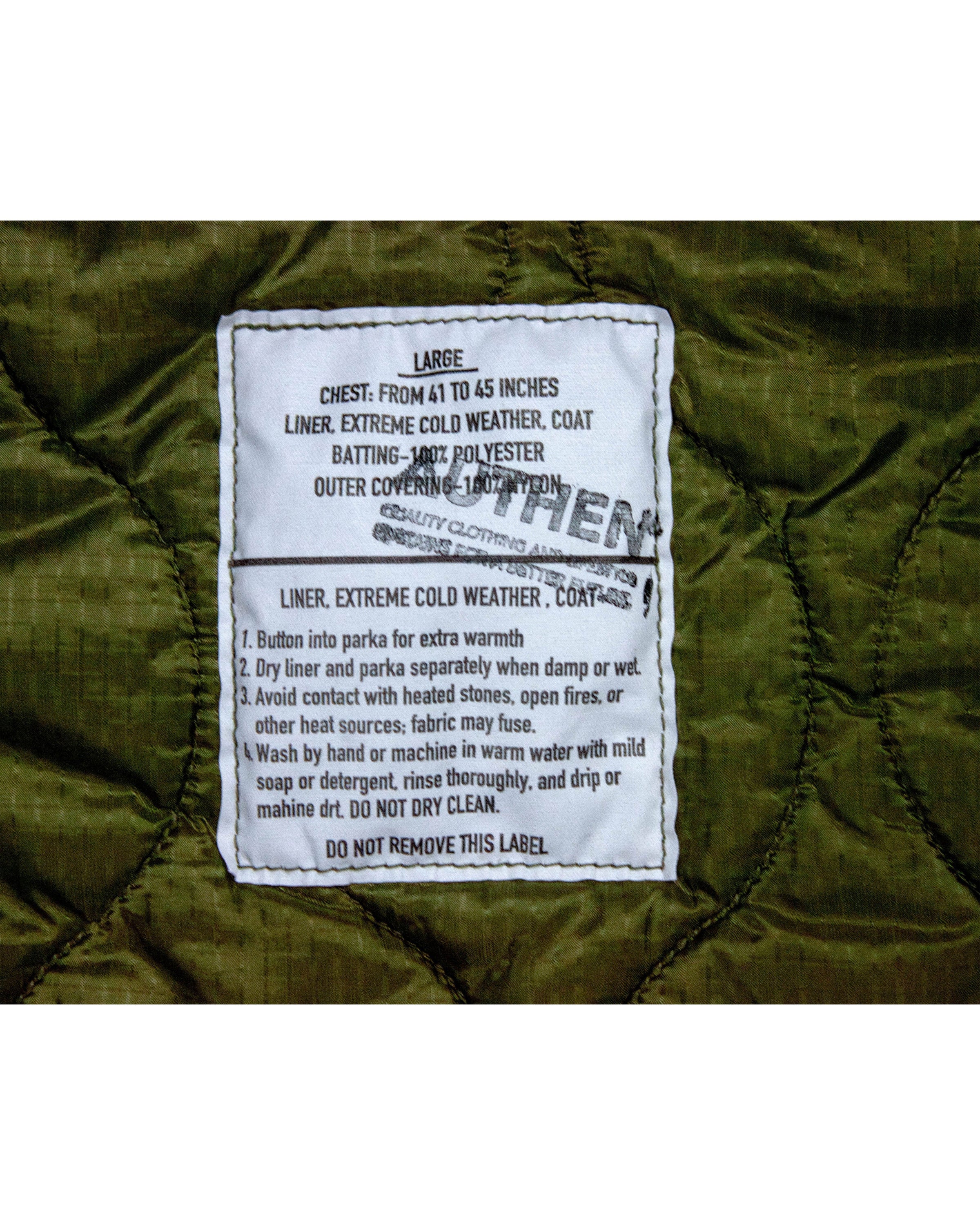 ミリタリーライナー ミニトート