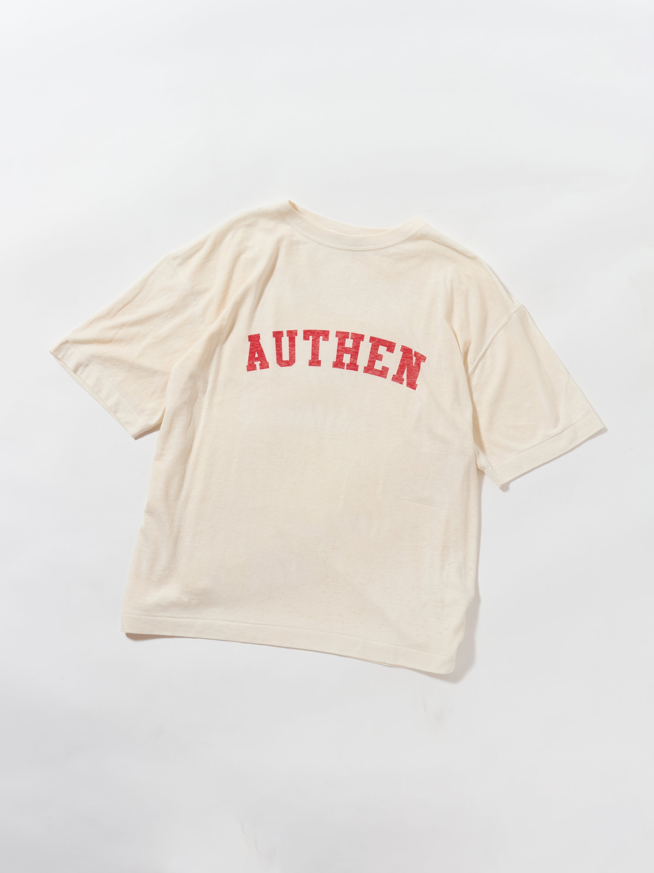 S/S SHABBY LOGO T-SHIRT