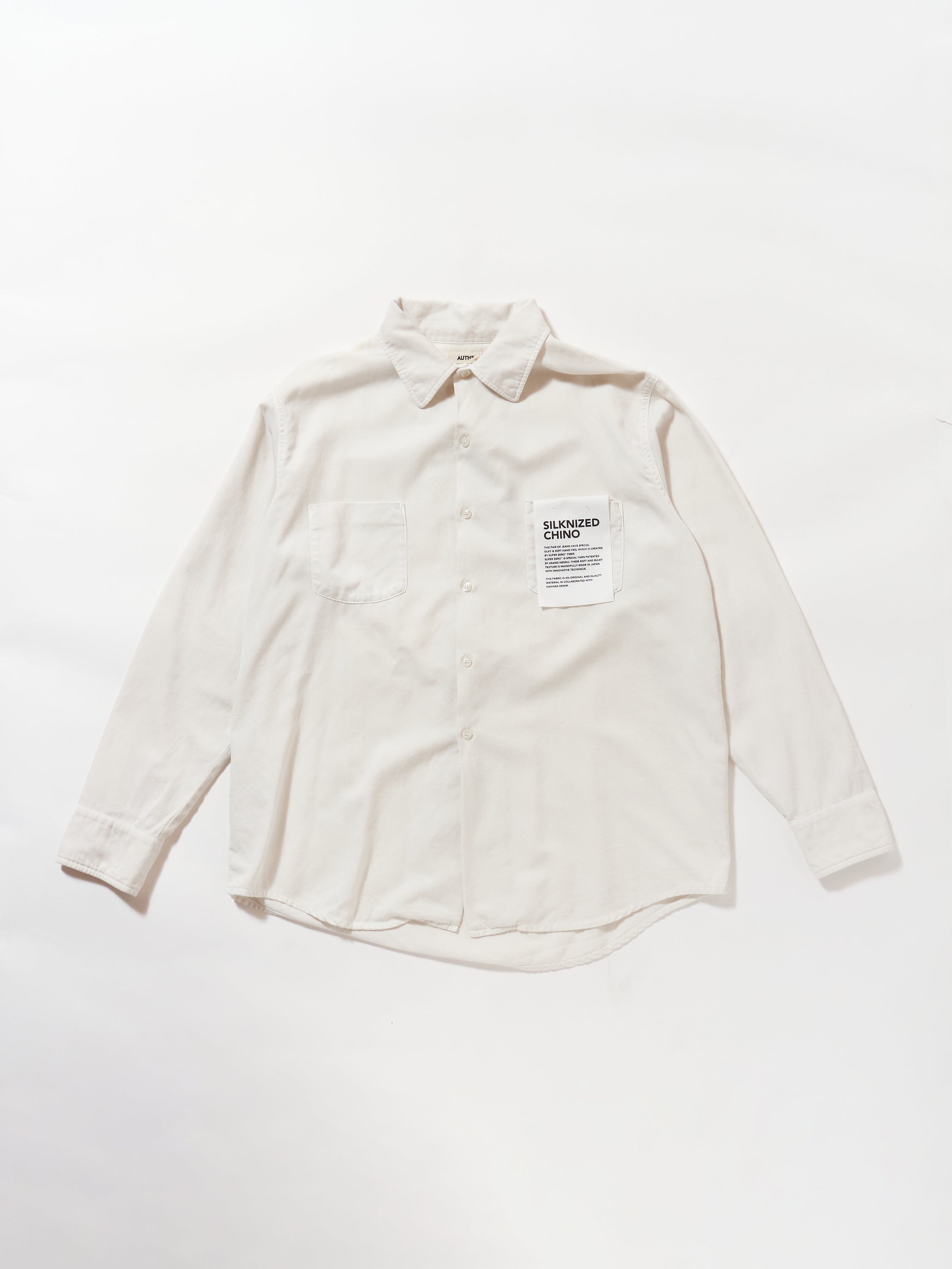 SILKNIZED TWILL REGULAR SHIRT