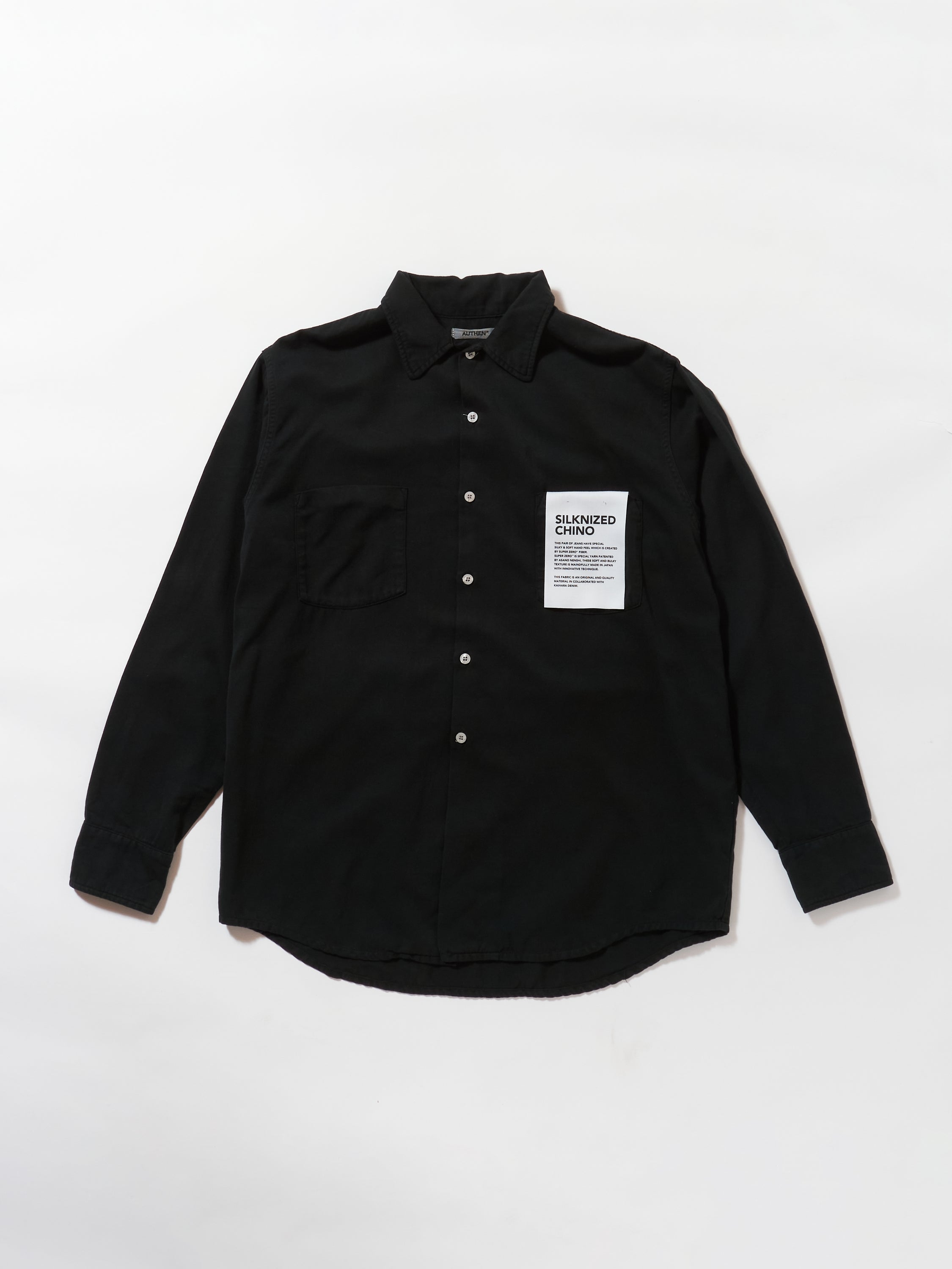 SILKNIZED TWILL REGULAR SHIRT
