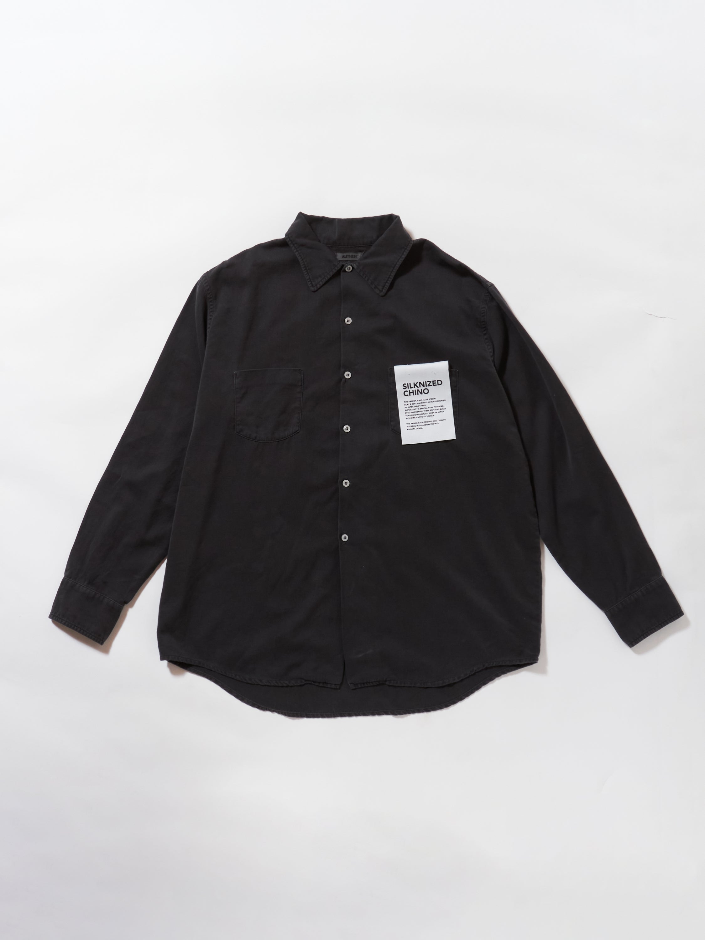 SILKNIZED TWILL REGULAR SHIRT