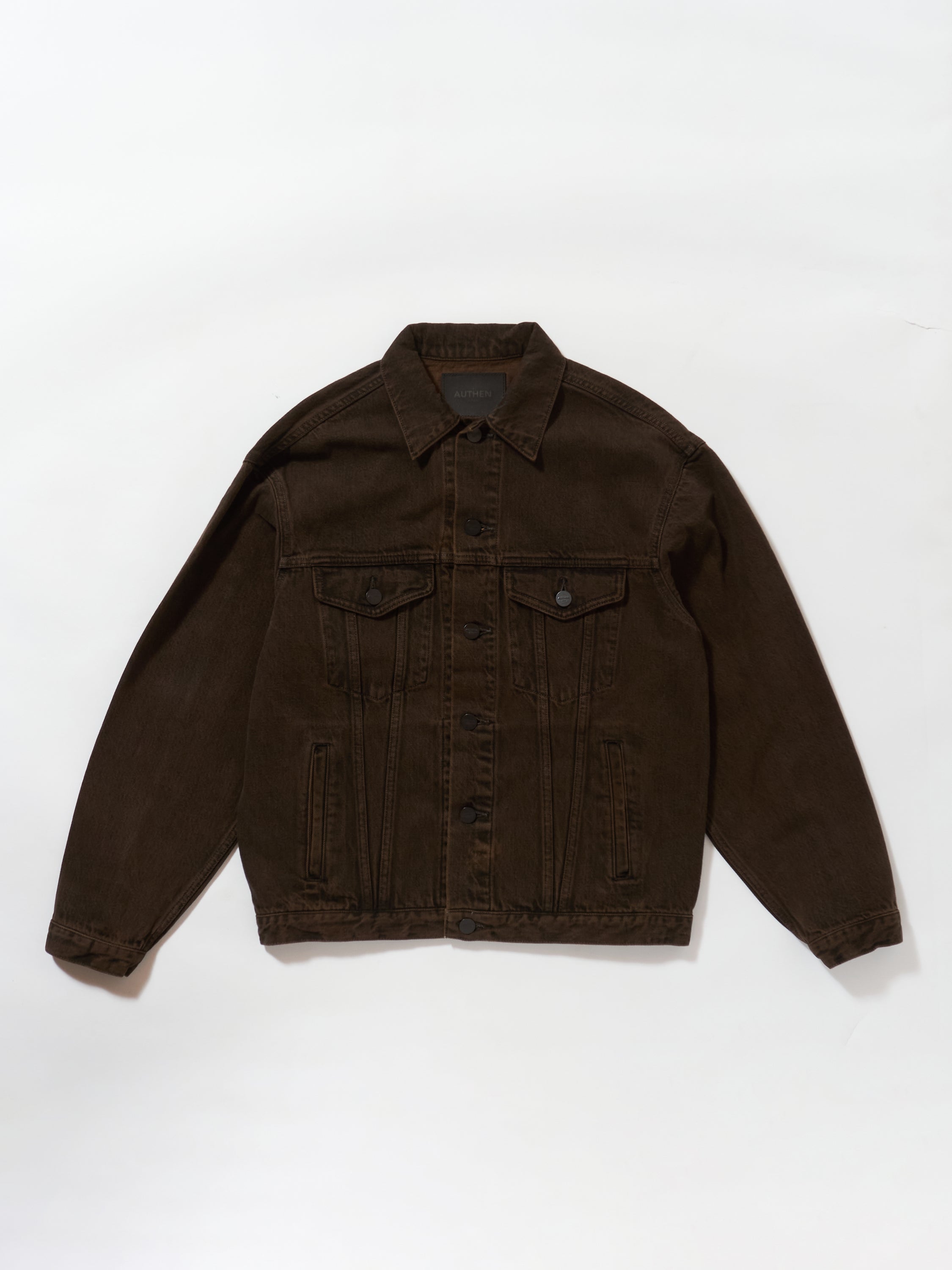 "TURK" TRUCKER JACKET BK