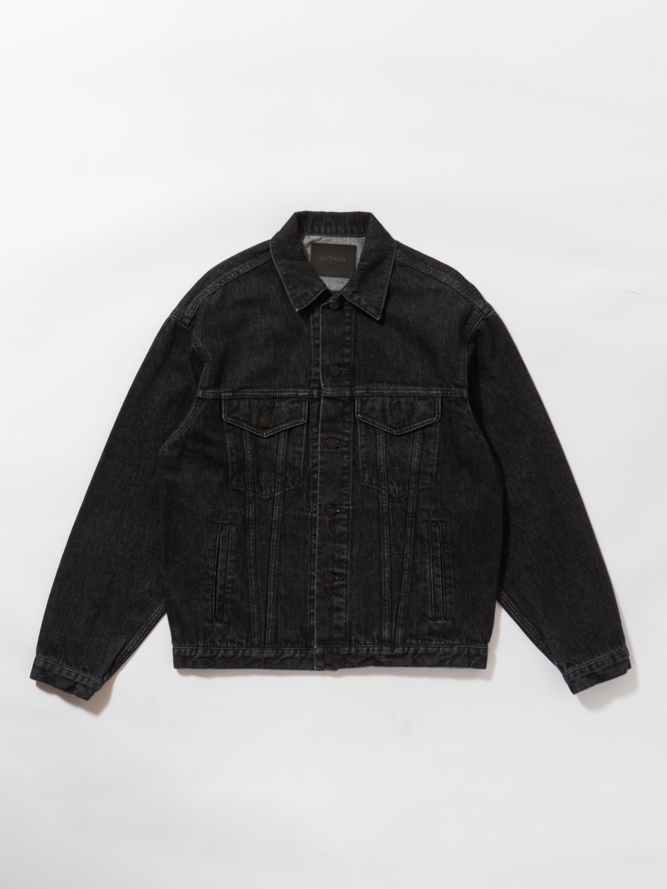 "TURK" TRUCKER JACKET BK