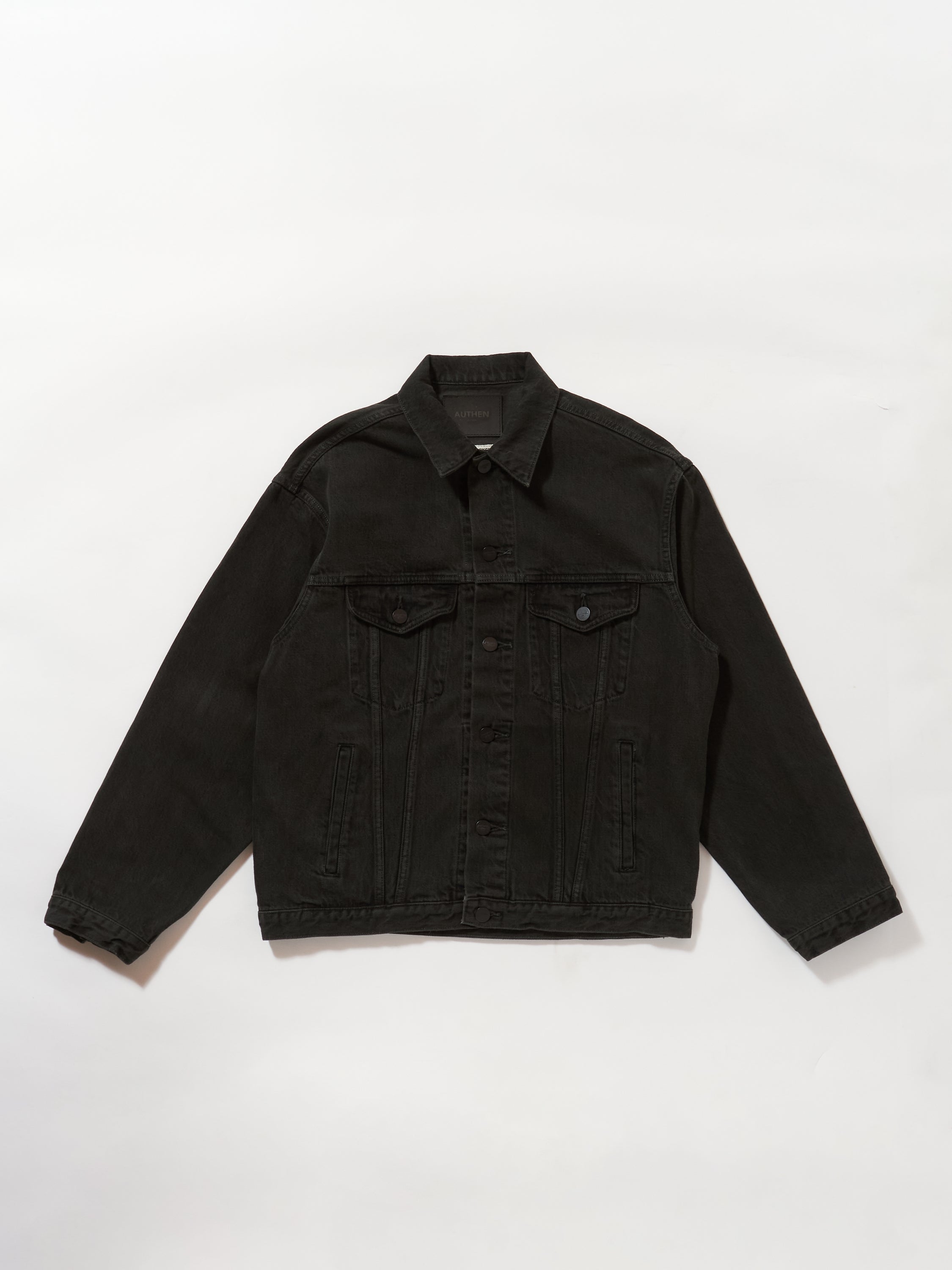 "TURK" TRUCKER JACKET BK