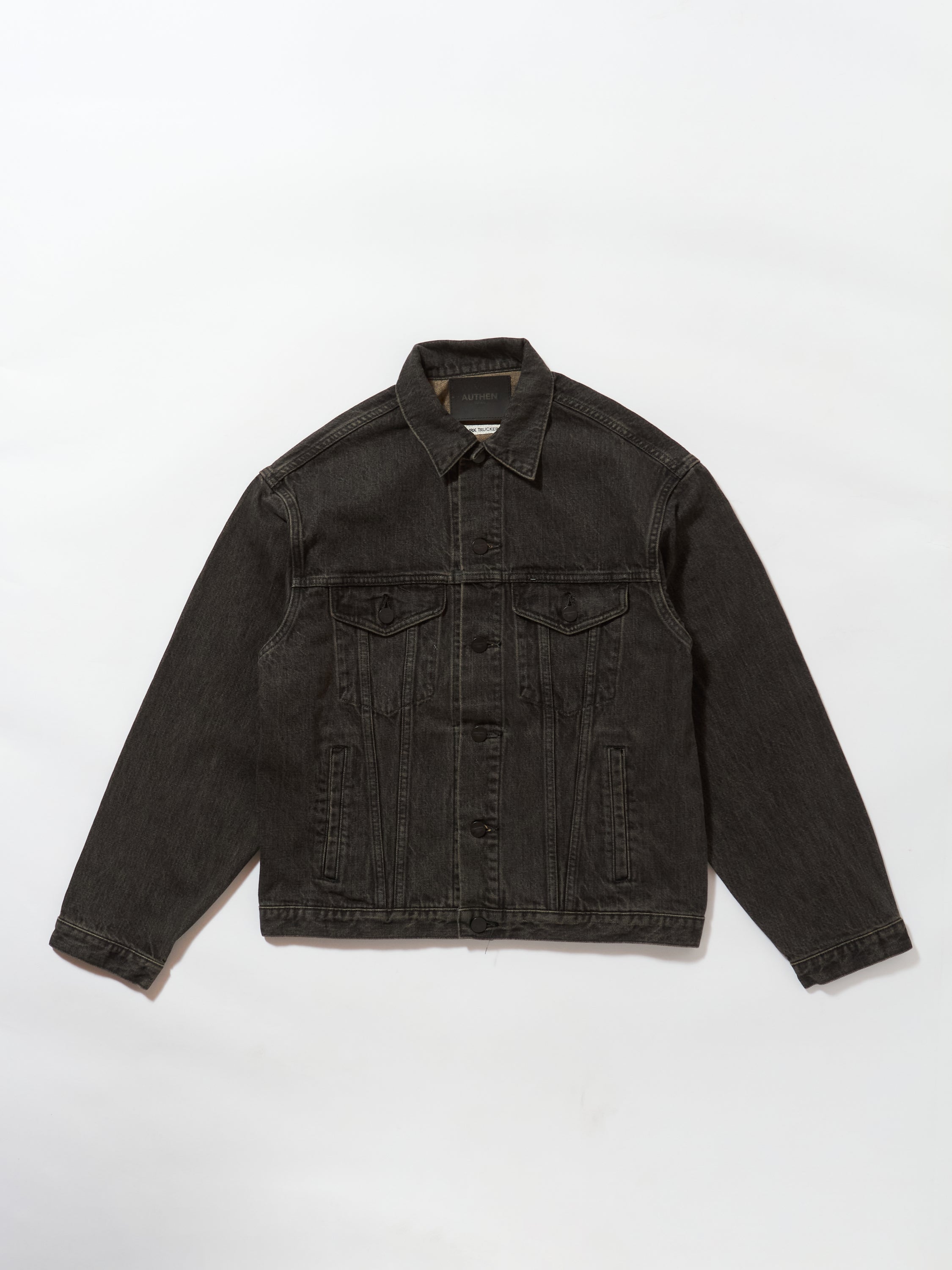 "TURK" TRUCKER JACKET BK