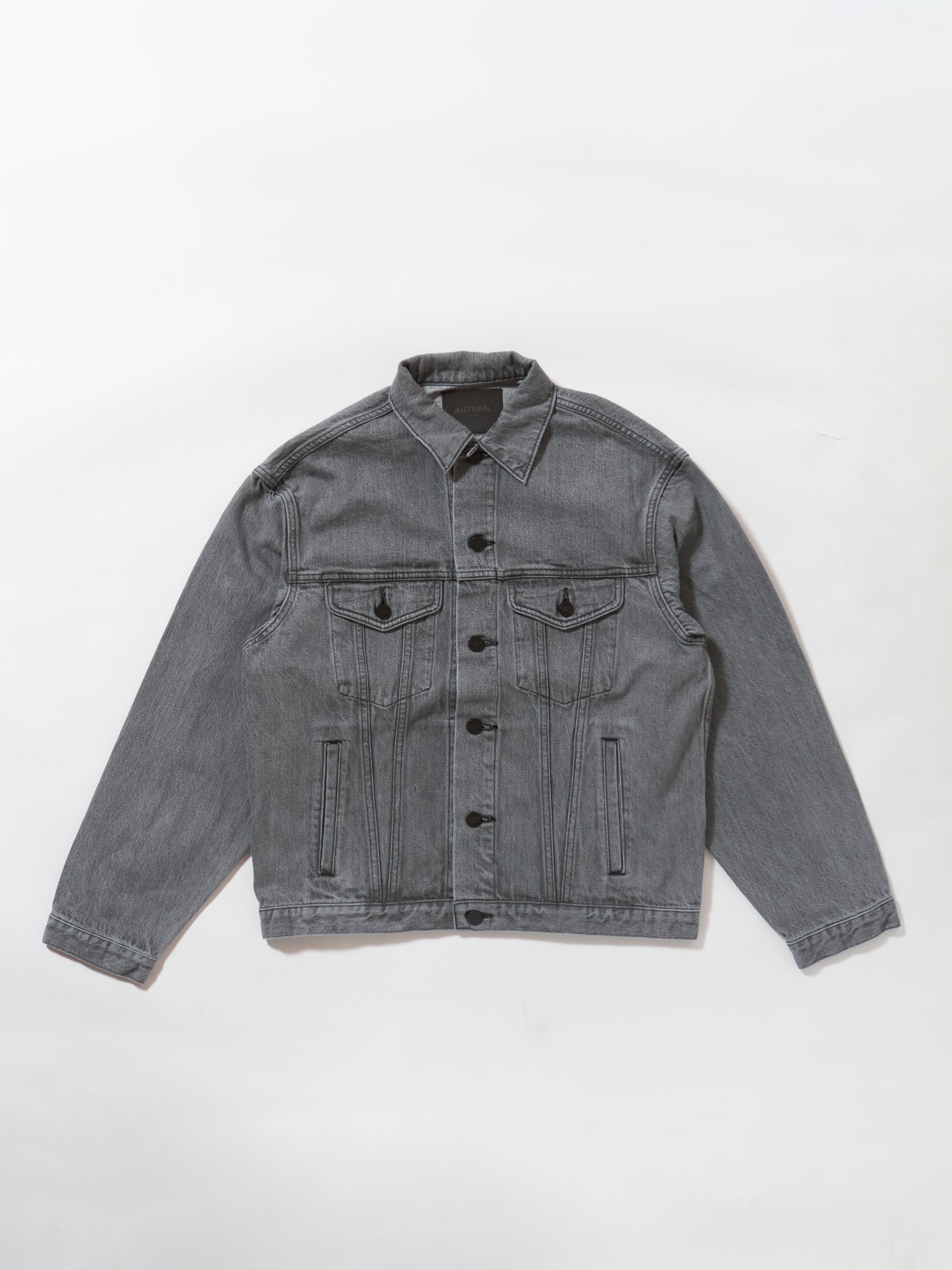 "TURK" TRUCKER JACKET BK