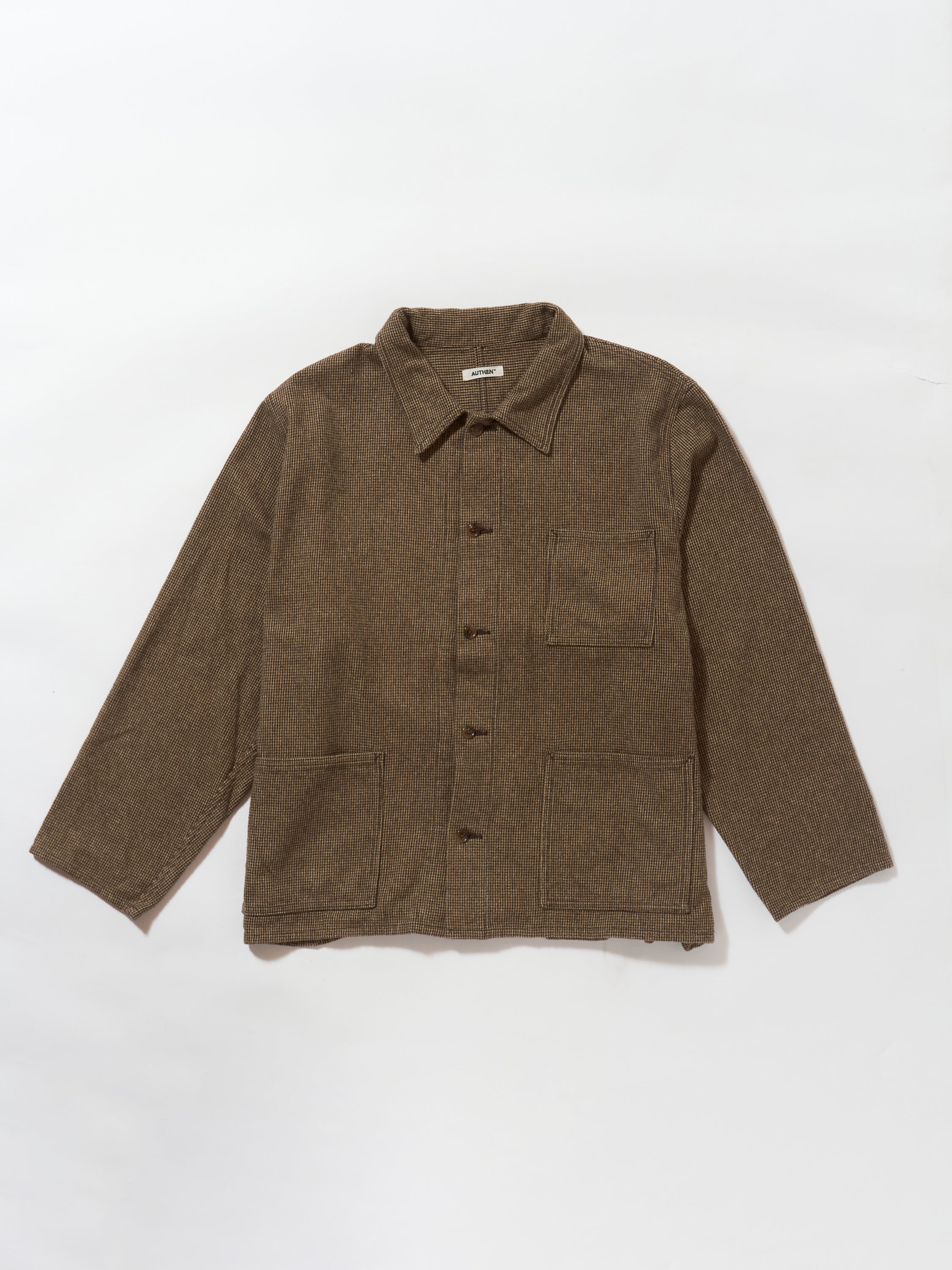 COTTON TWEED COVERALL