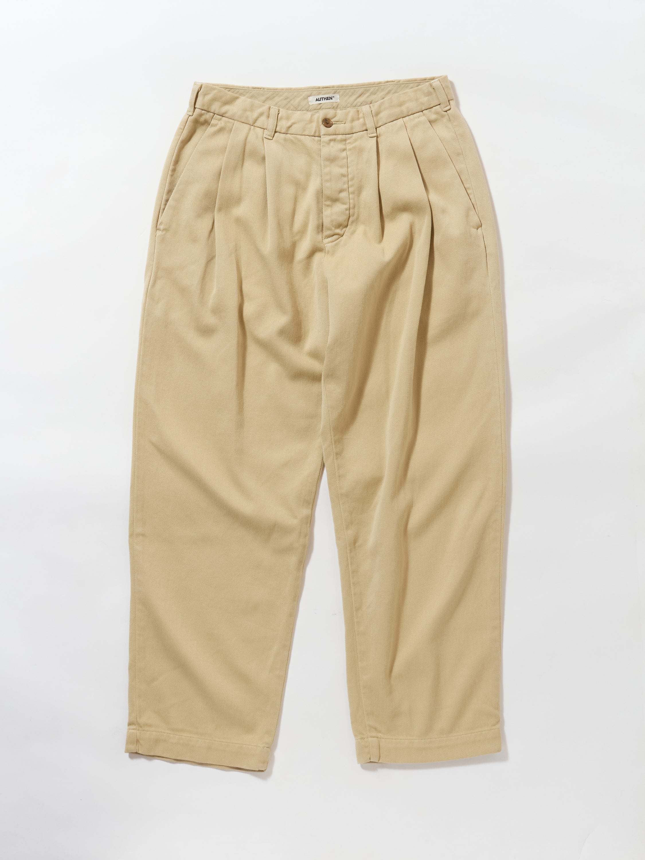 SILKNIZED CHINO TROUSERS (men)