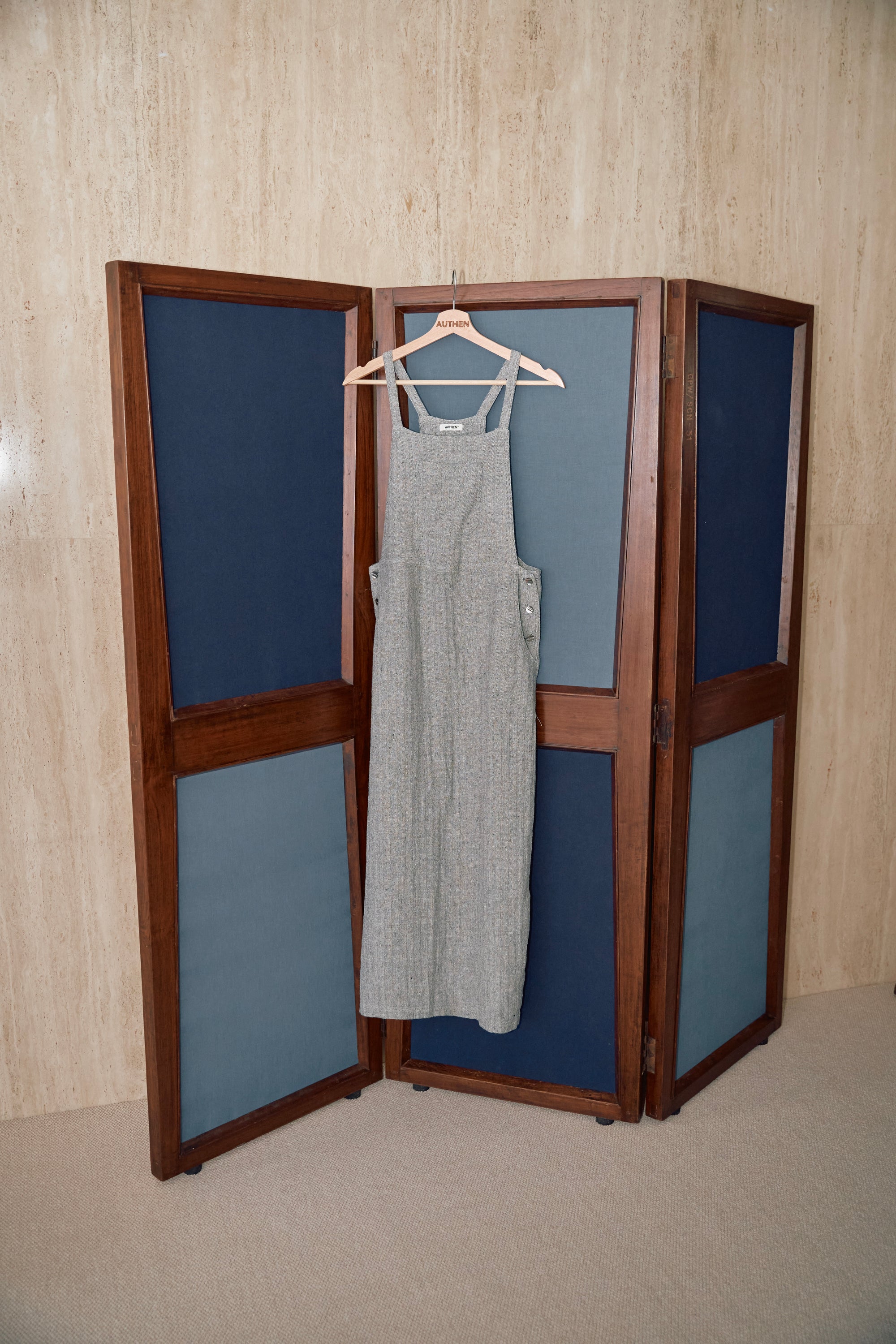 SILK/LINEN SALOPETTE SKIRT (women)