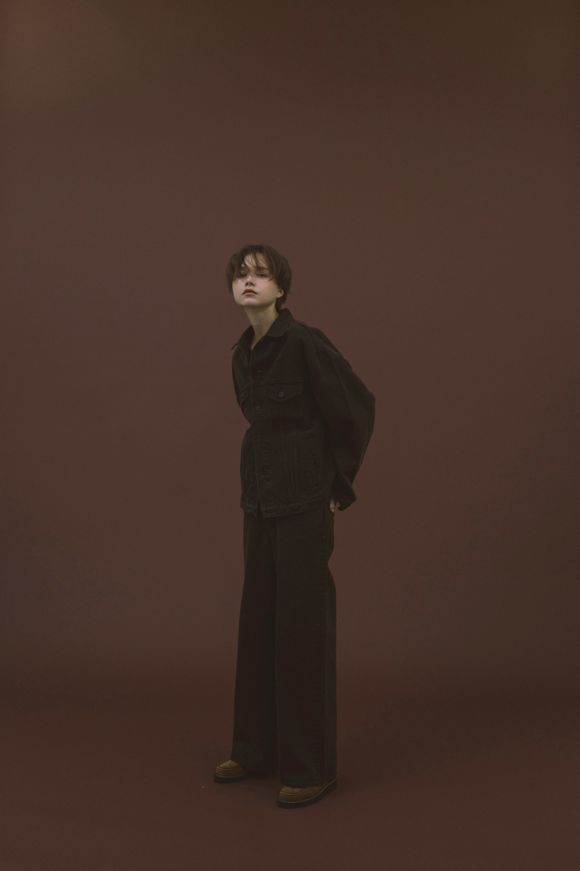 "TURK" TRUCKER JACKET BK