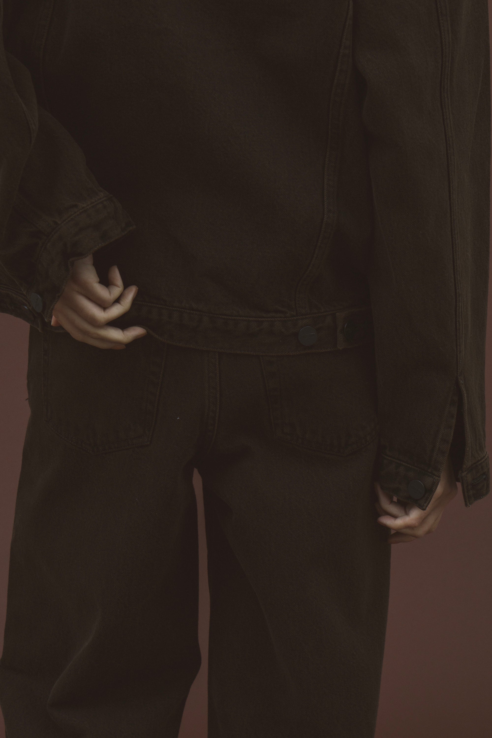 "TURK" TRUCKER JACKET BK