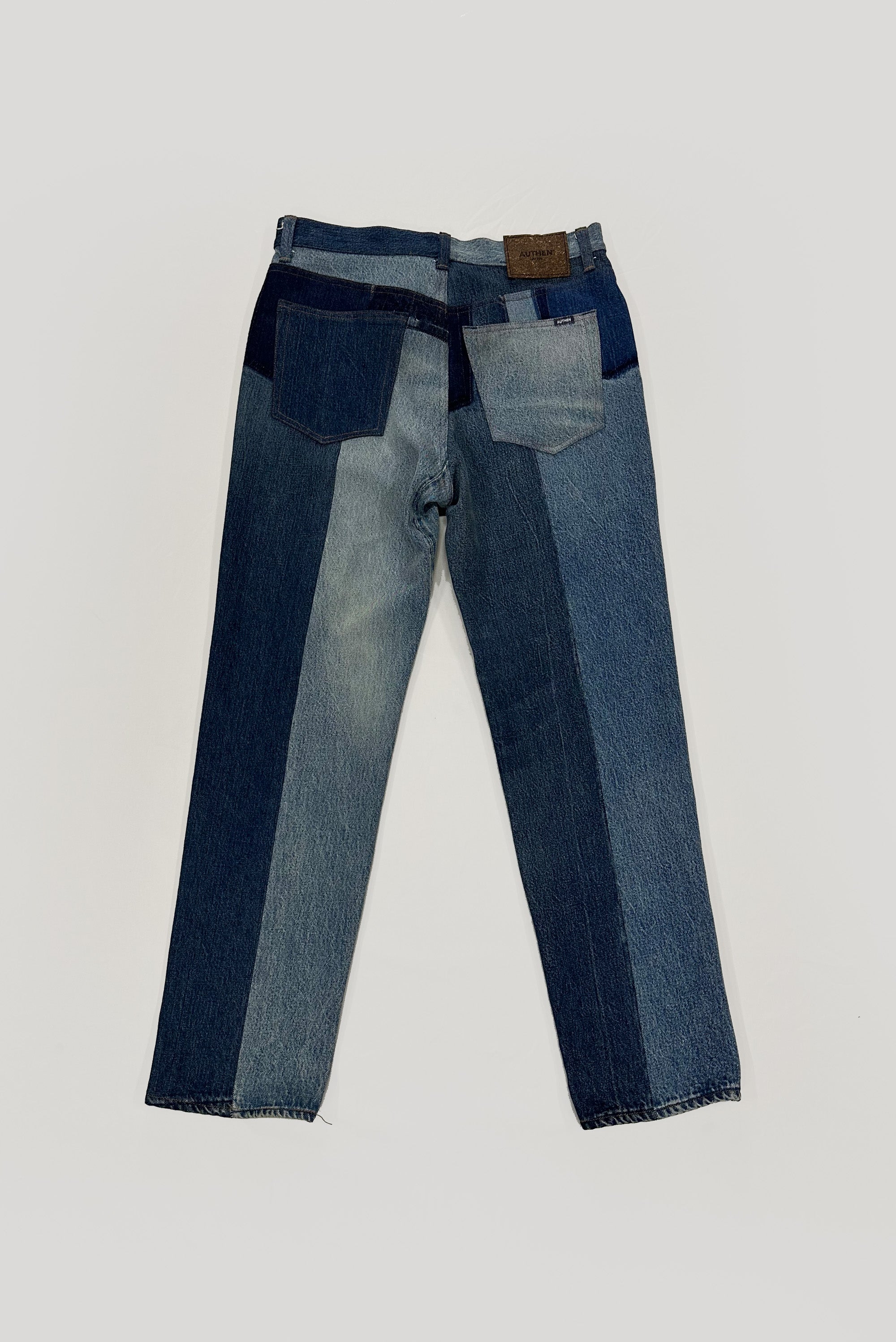 アップサイクル デニム テーパードレッグ