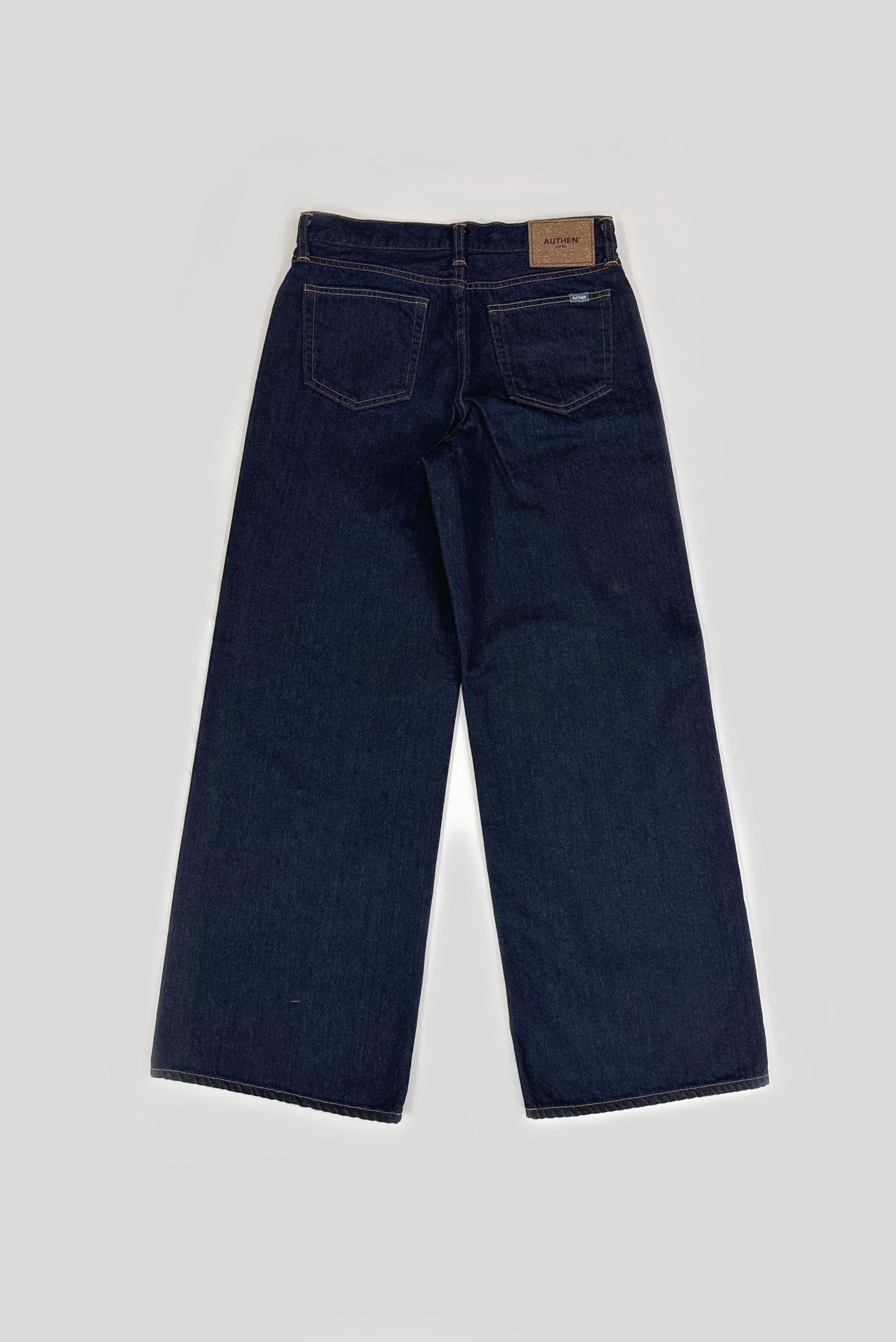 サーキュラーデニム ローライズワイドレッグ (women)