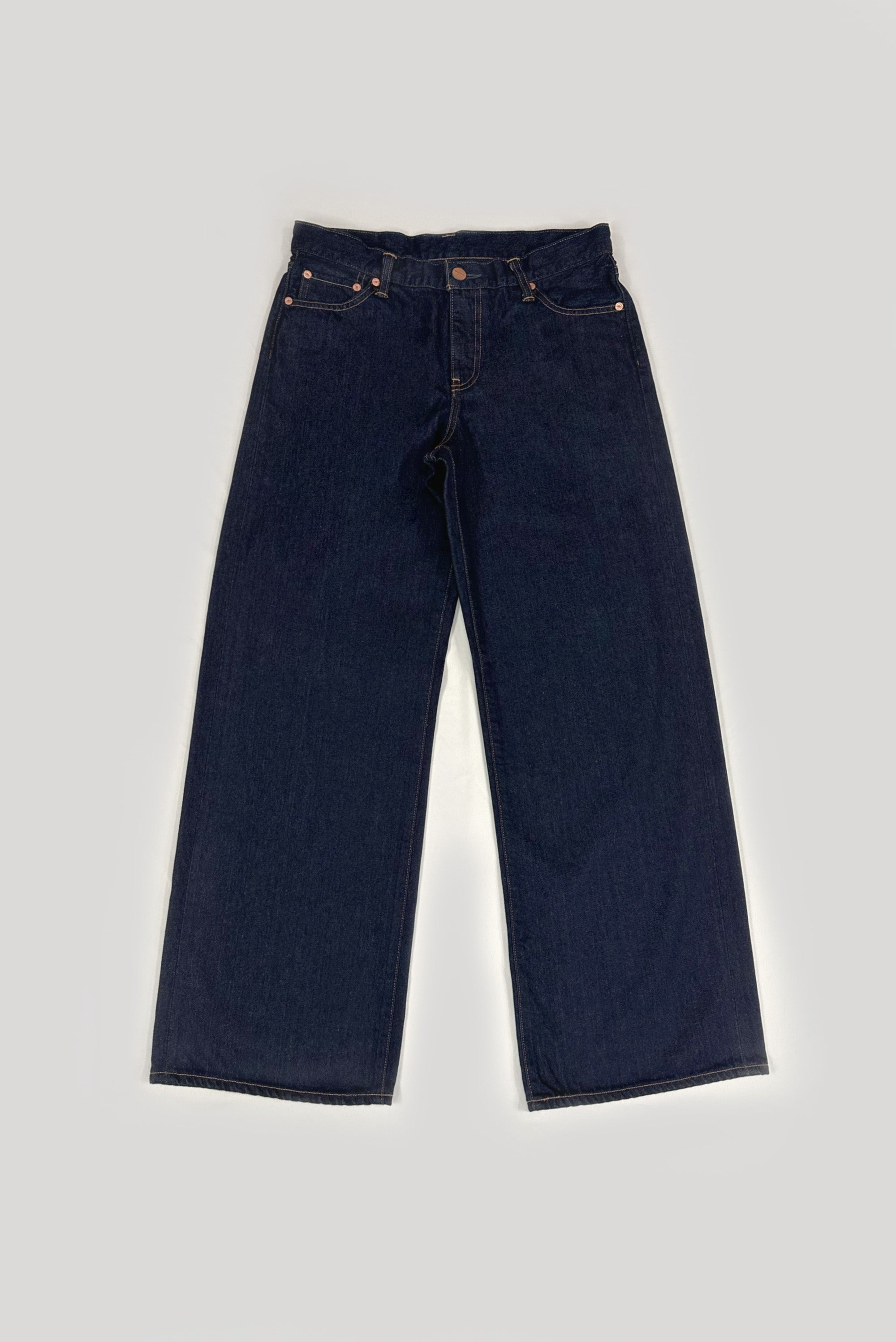 サーキュラーデニム ローライズワイドレッグ (women)