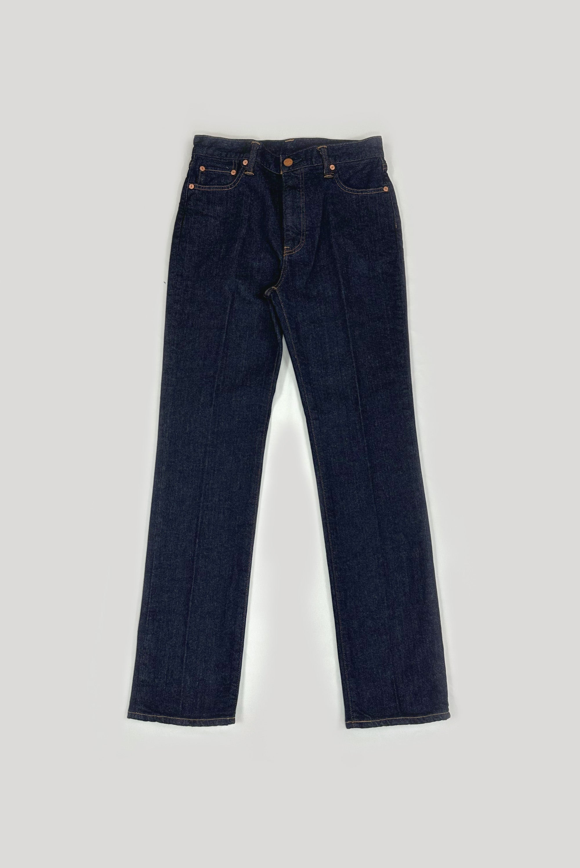 サーキュラーデニム スリムストレート