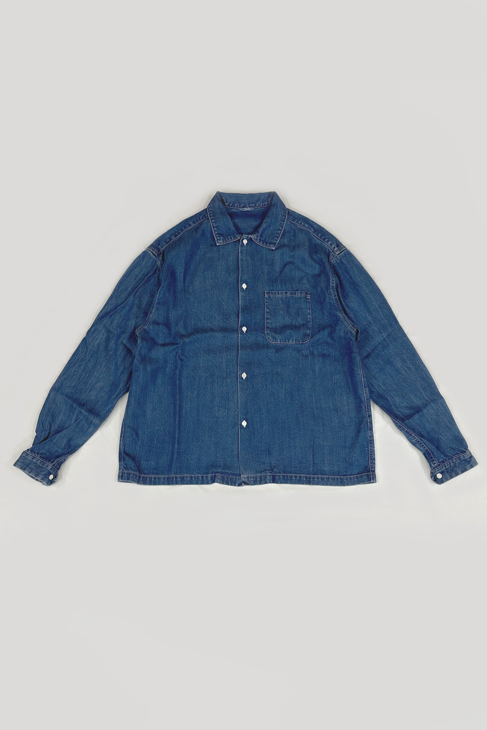 L/S テンセルシャツ