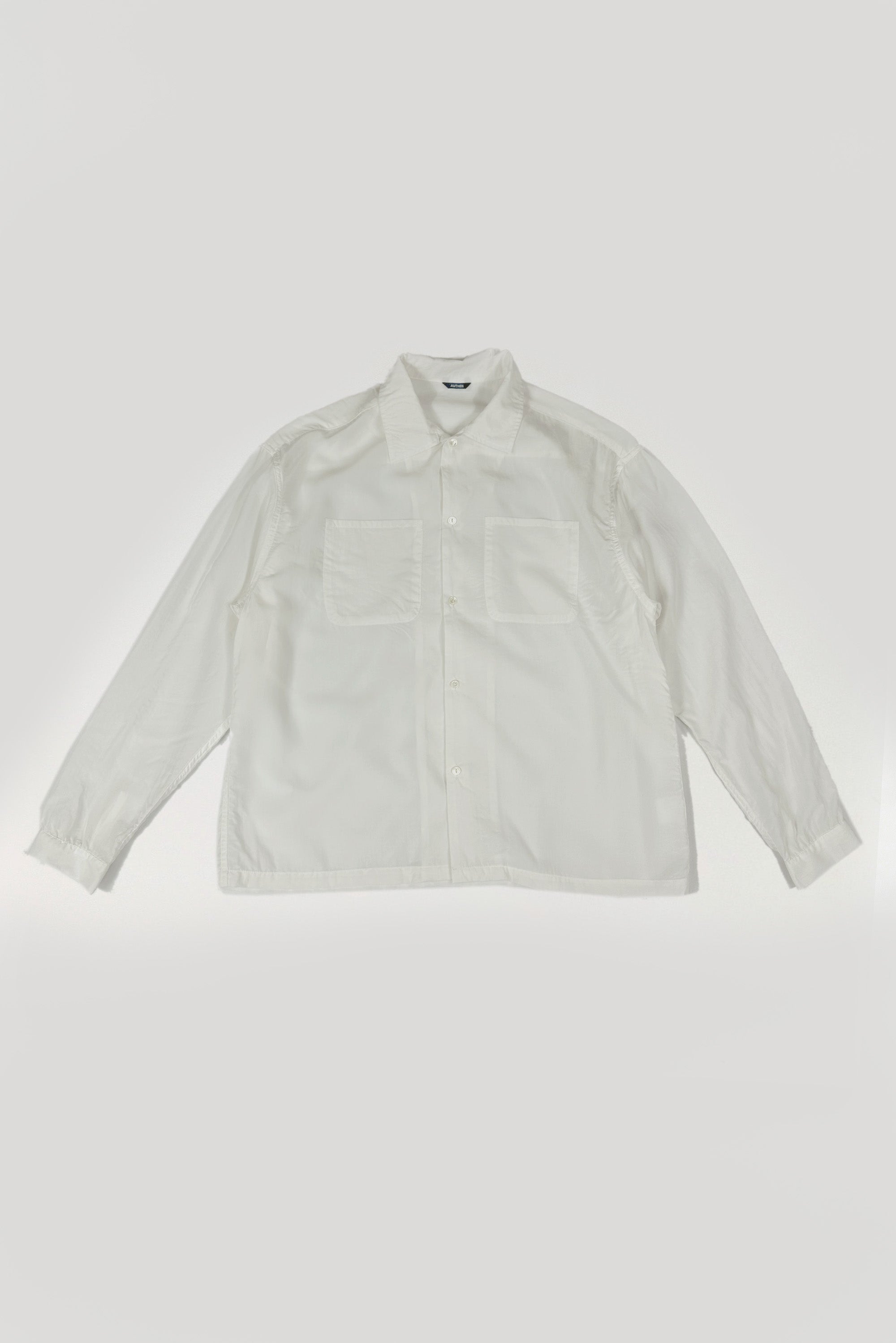 L/S テンセルシャツ
