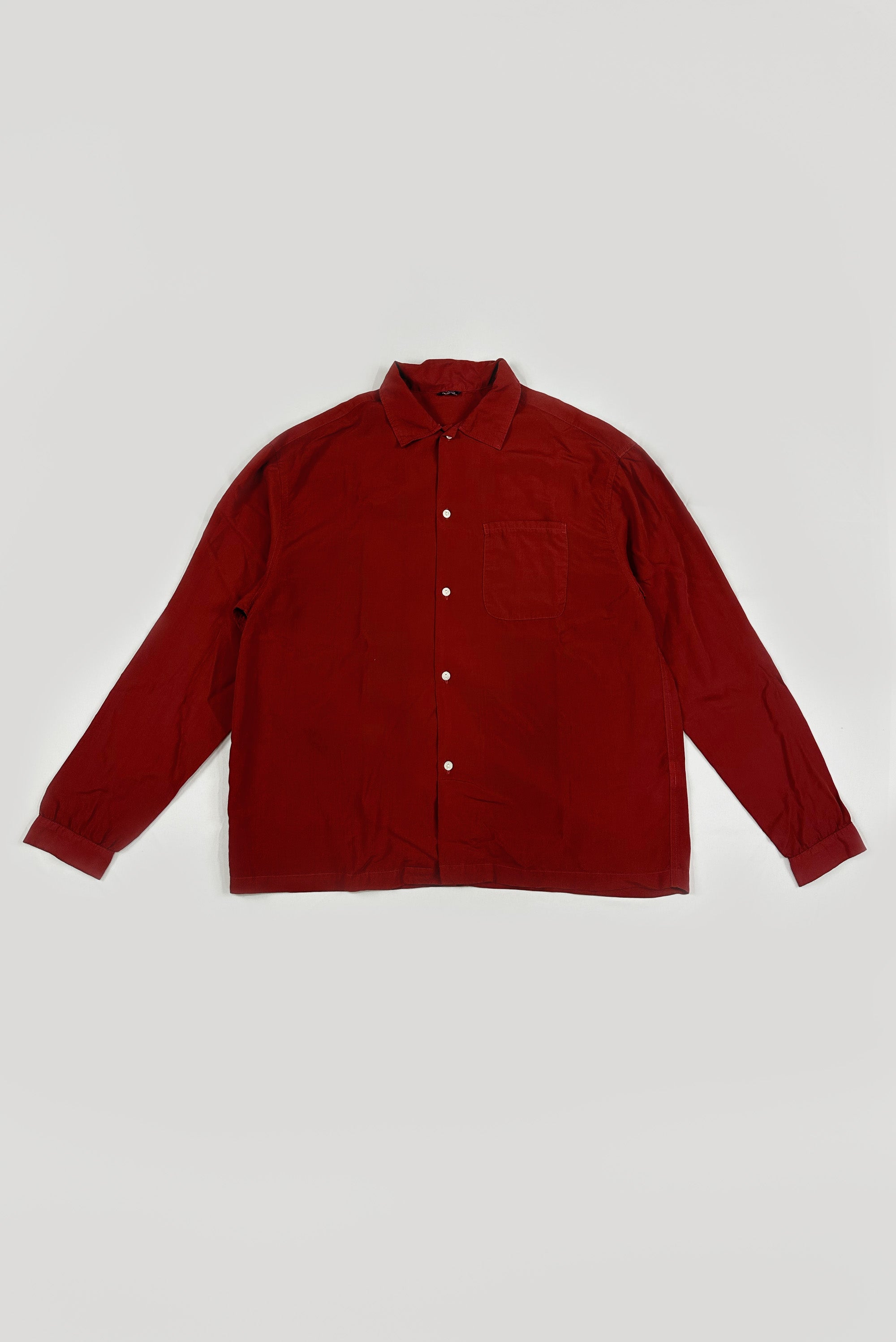 L/S テンセルシャツ