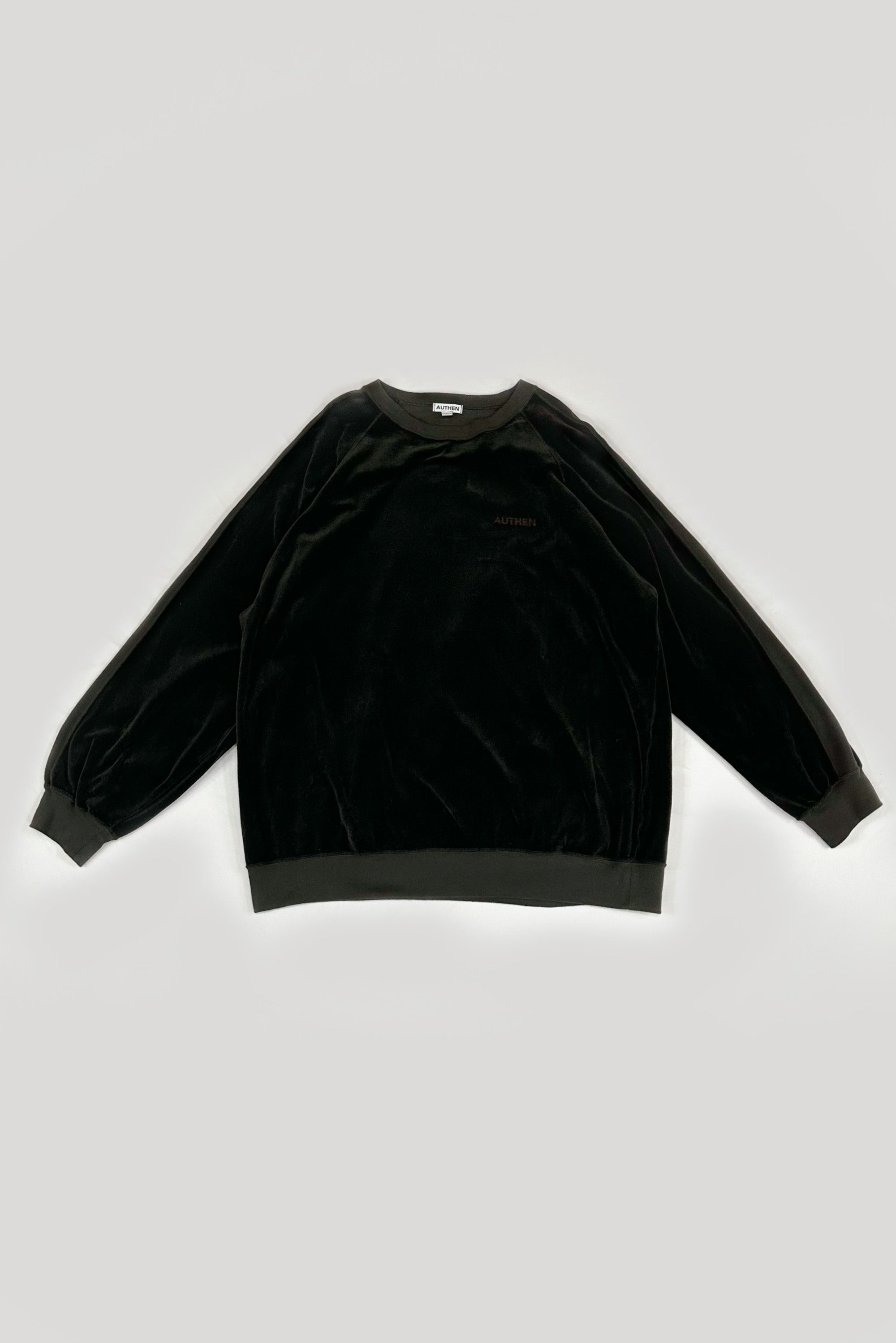 オーガニックコットン ベロアスウェット