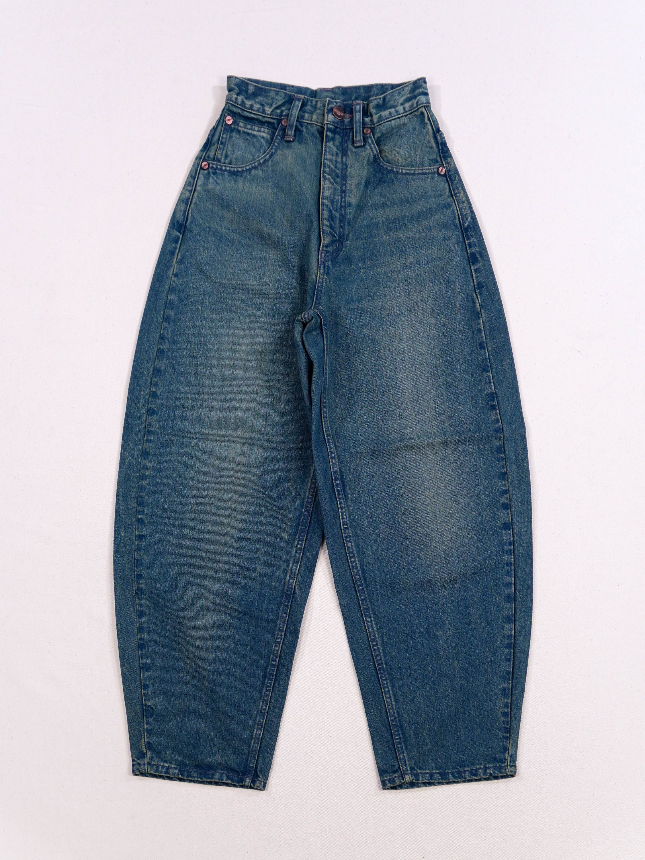 サーキュラーデニム コクーンワイドレッグ (women)