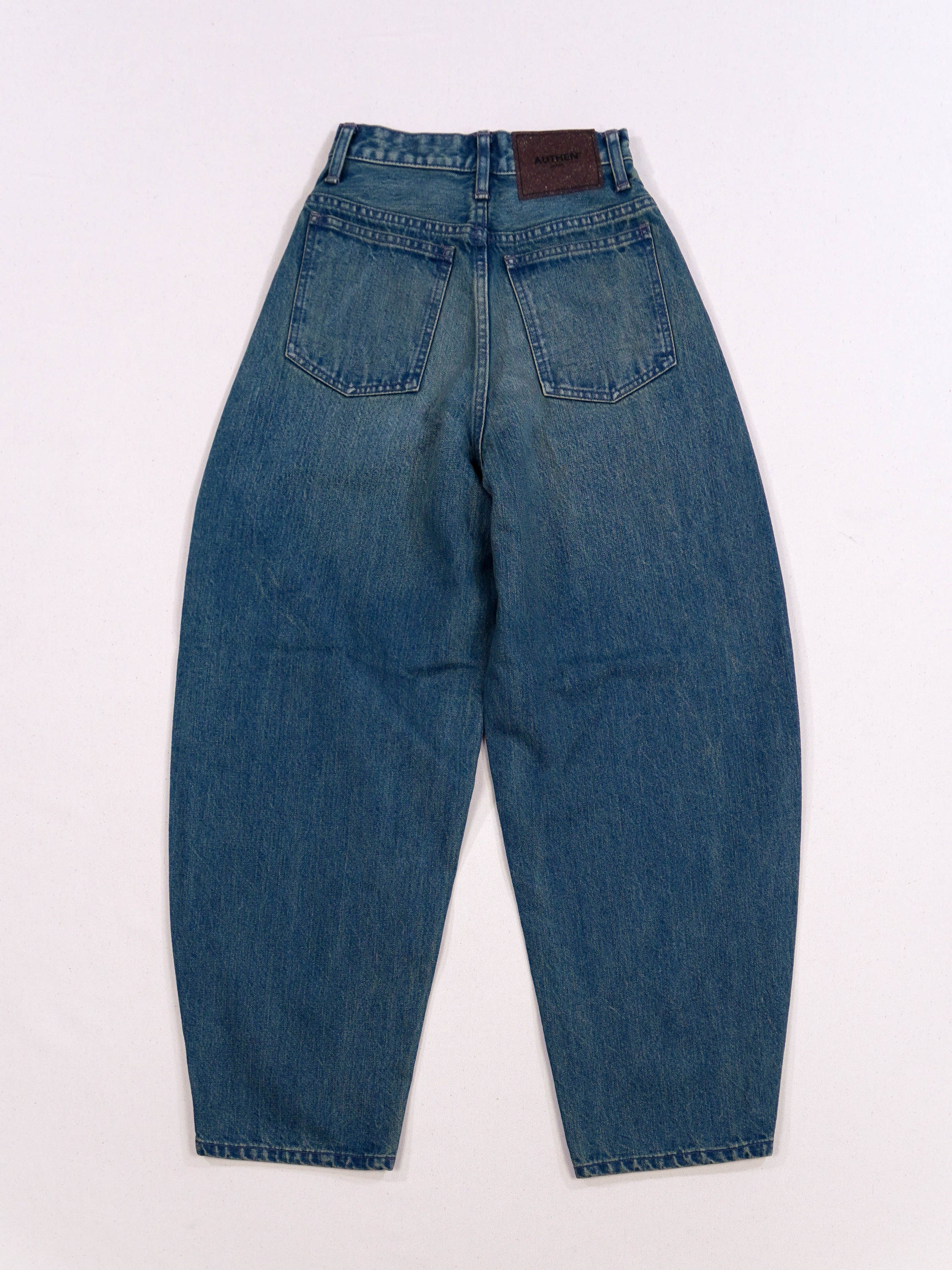 サーキュラーデニム コクーンワイドレッグ (women)