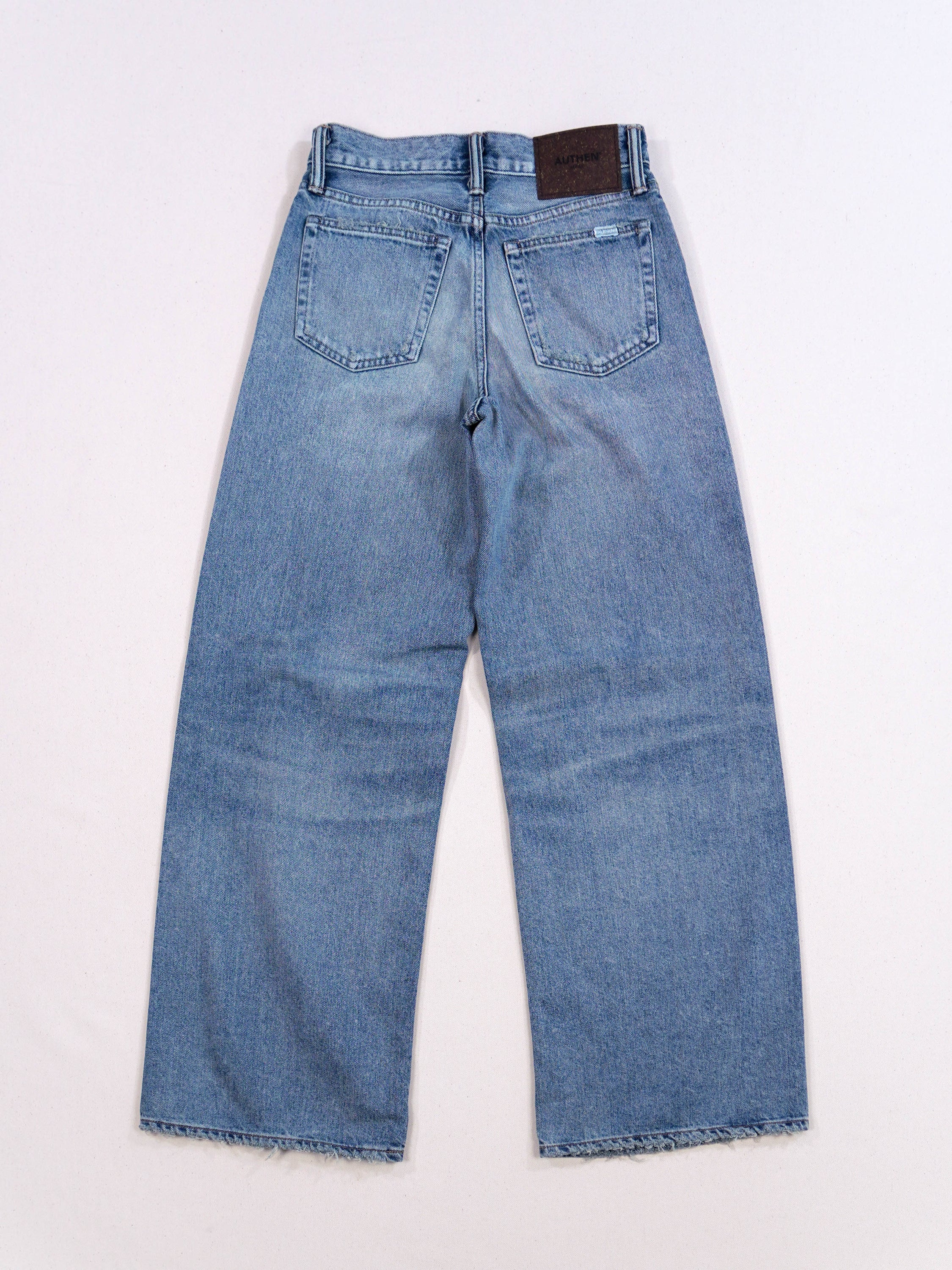 サーキュラーデニム ローライズワイドレッグ (women)