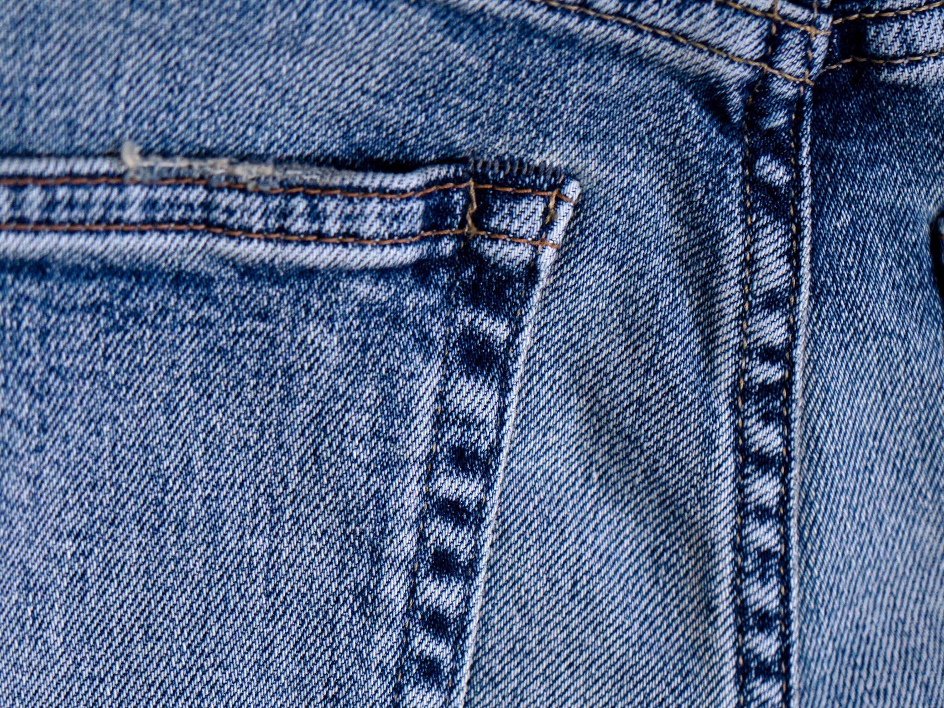 サーキュラーデニム スリムストレート