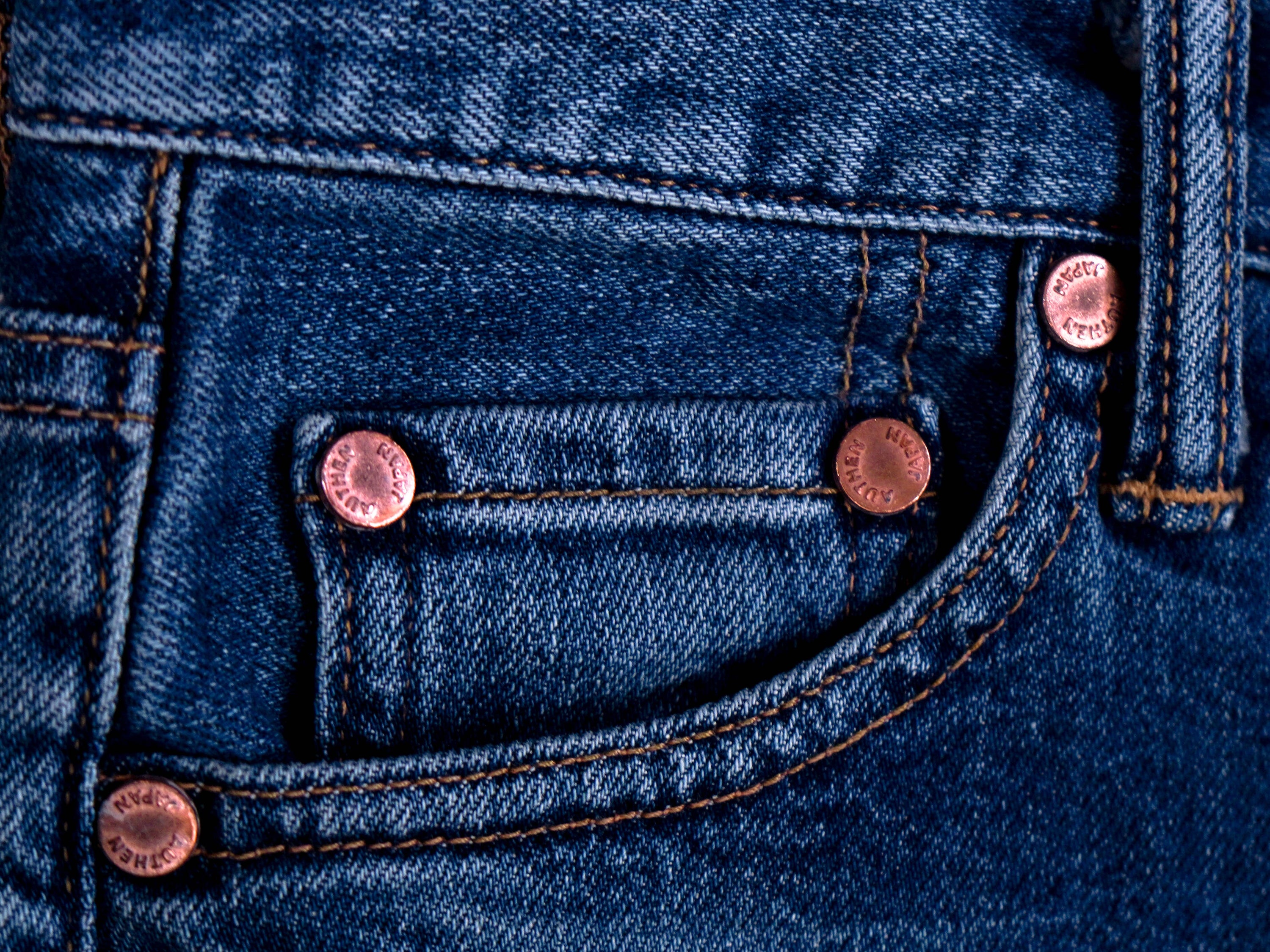 サーキュラーデニム スリムストレート