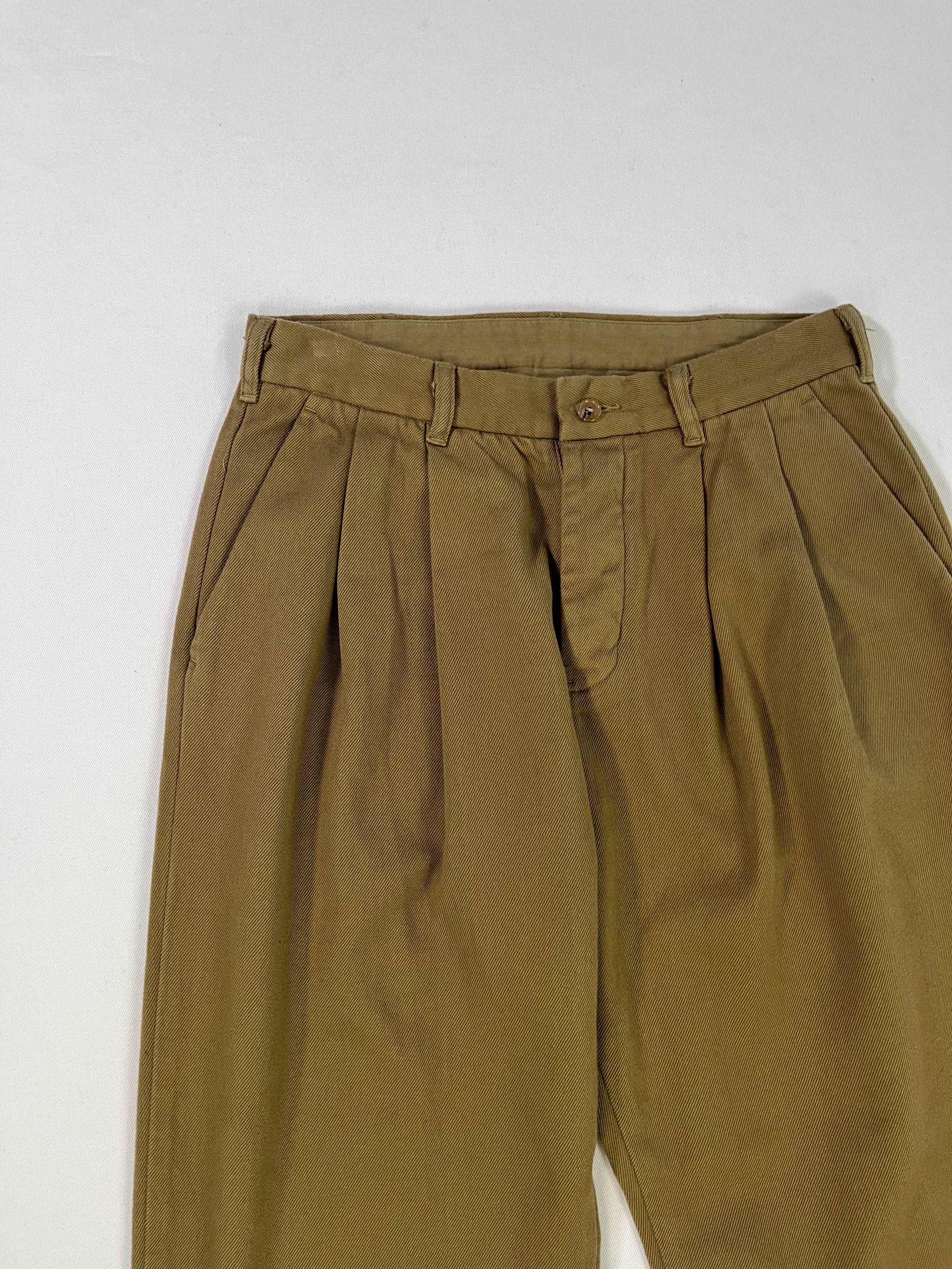 SILKNIZED CHINO TROUSERS (men)