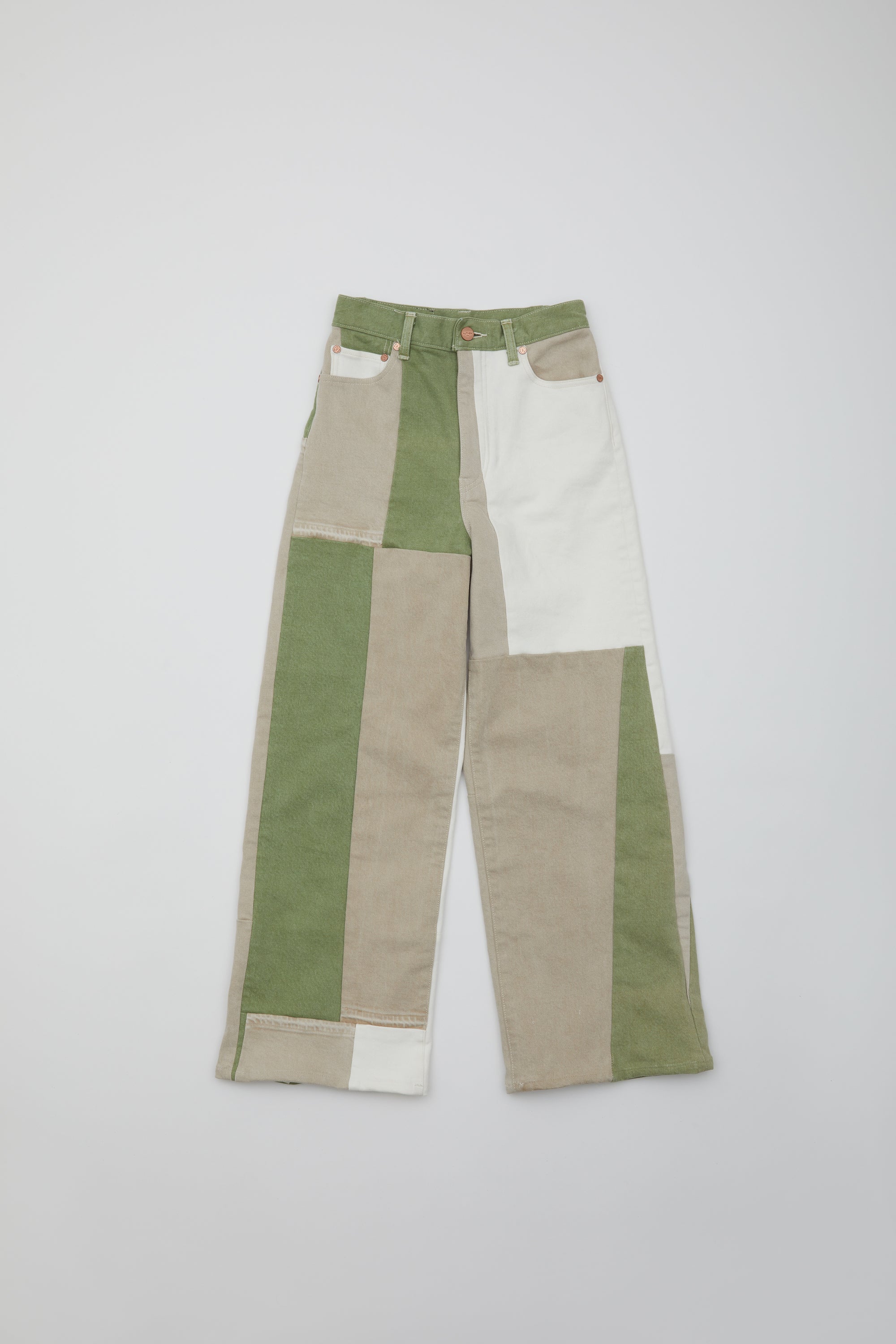 アップサイクルデニム ワイドレッグ (WOMEN)