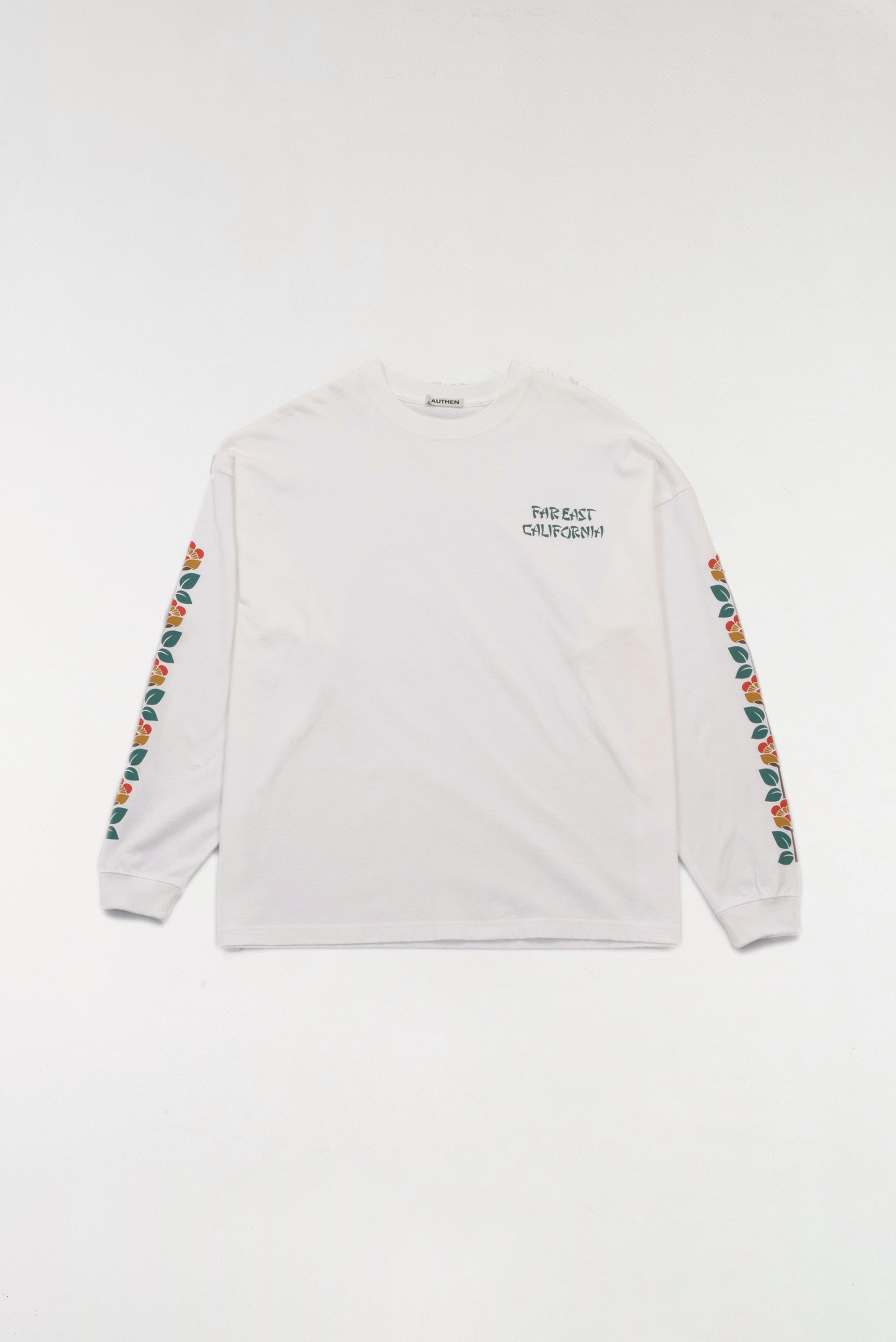 L/S フローラルプリントシャツ