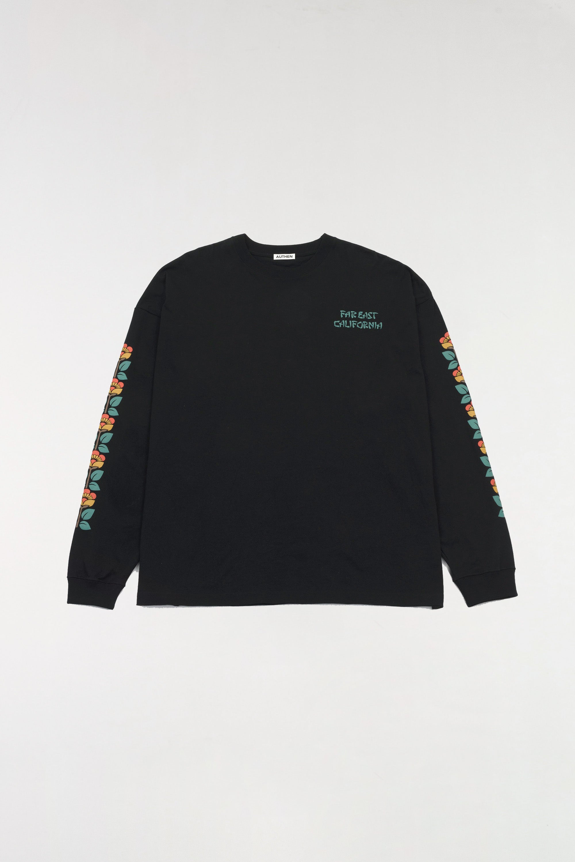 L/S フローラルプリントシャツ