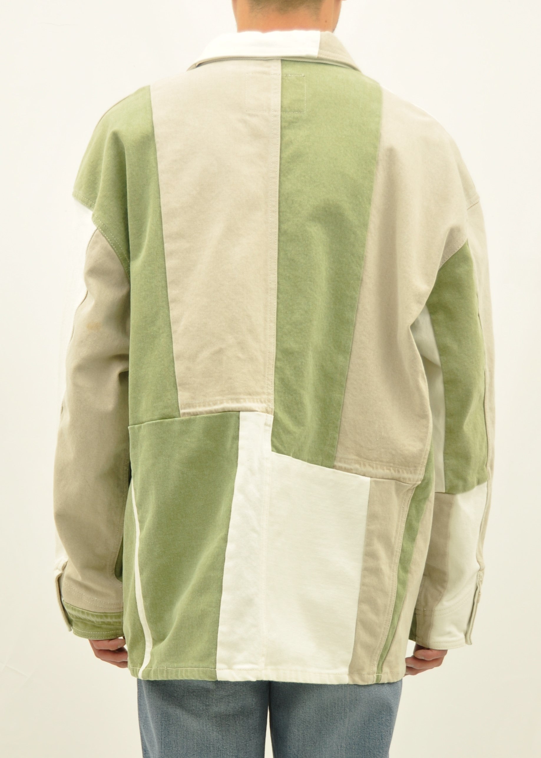 アップサイクル デニムカバーオール