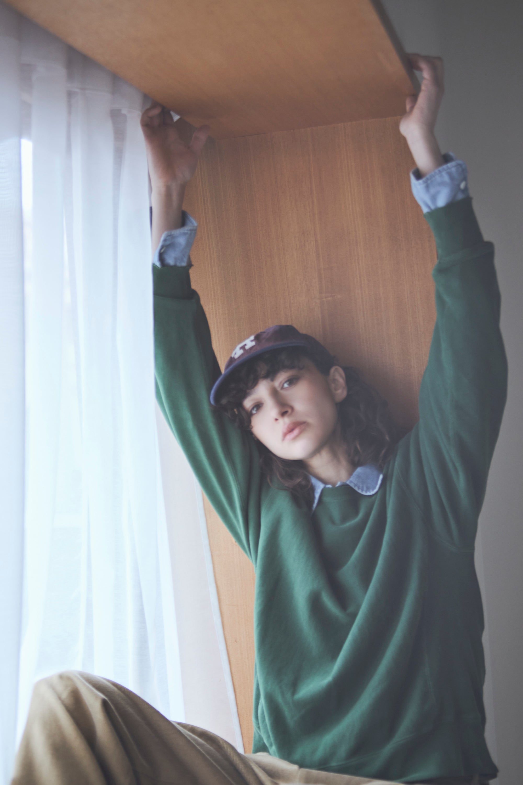 SILKNIZED SWEAT SHIRT