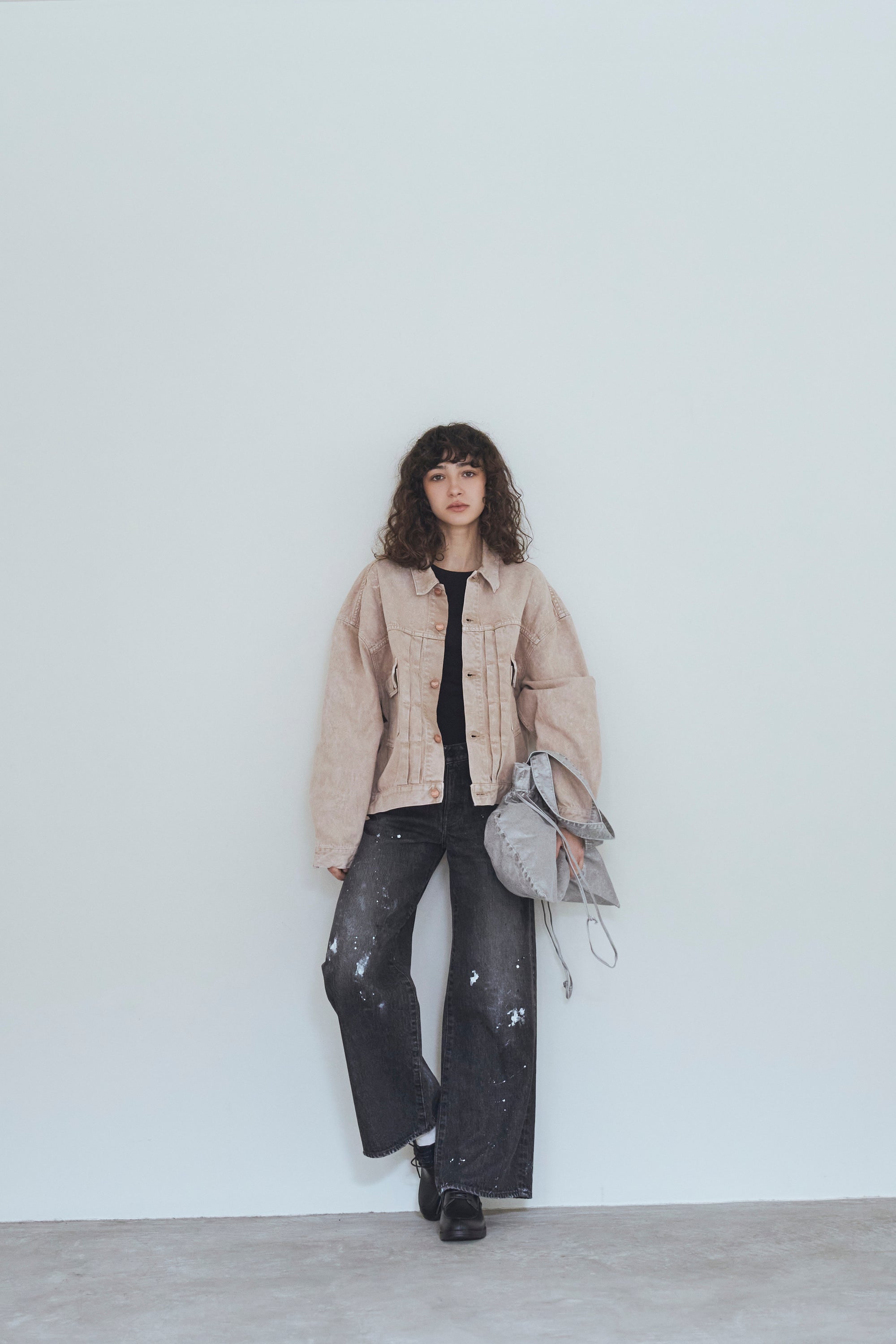 ジャンブルダイ デニムトラッカージャケット