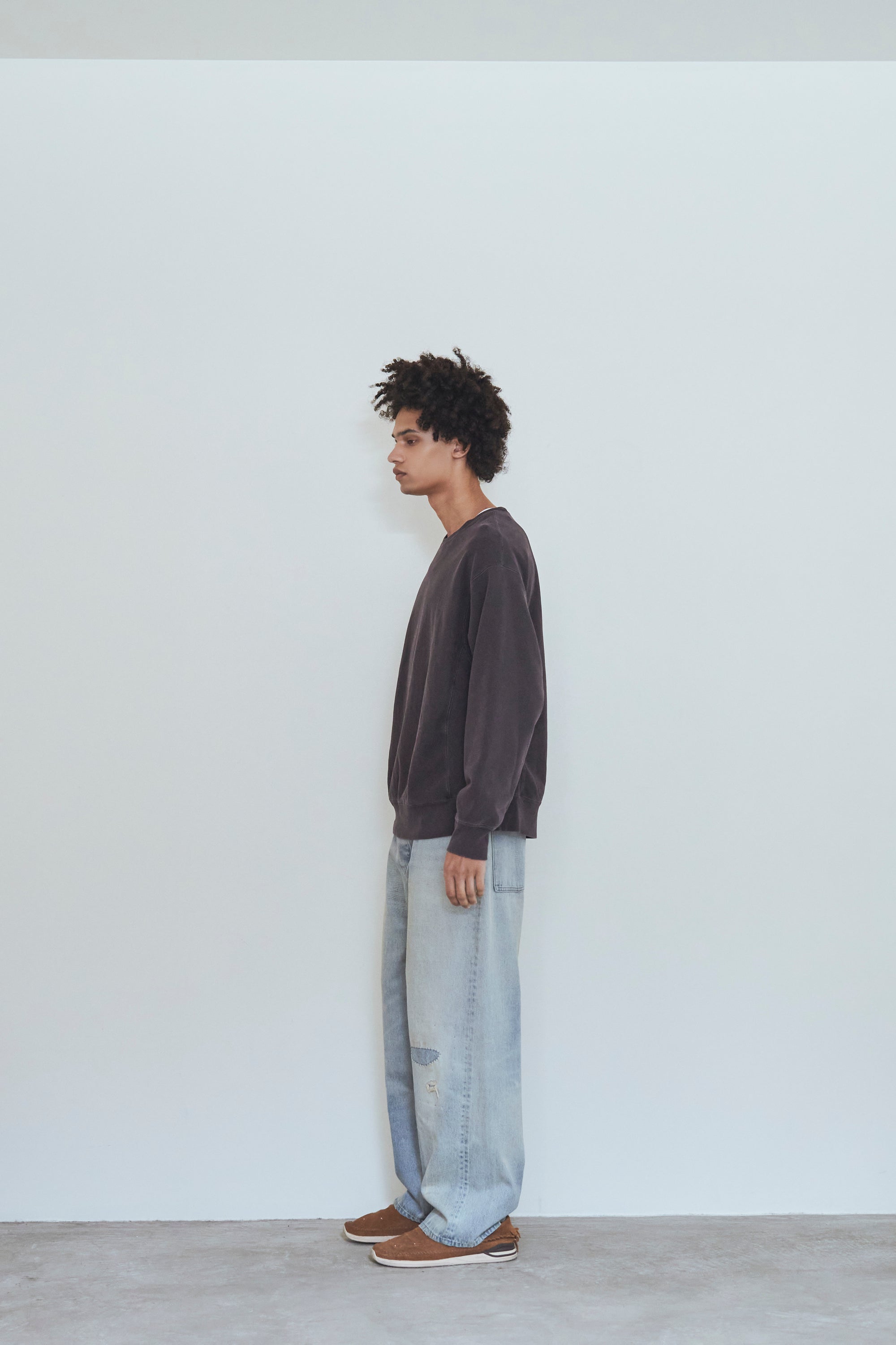 SILKNIZED SWEAT SHIRT