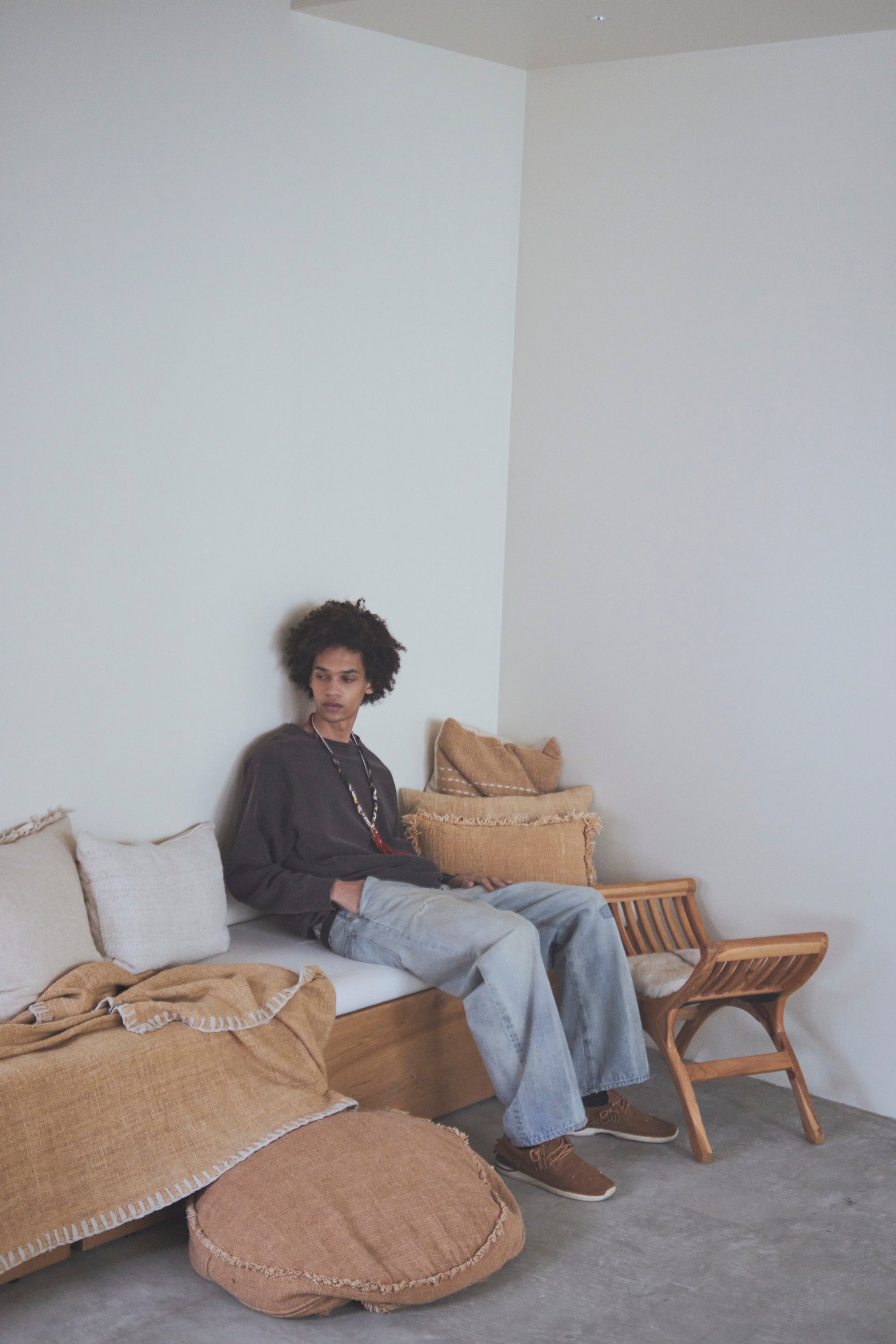 SILKNIZED SWEAT SHIRT