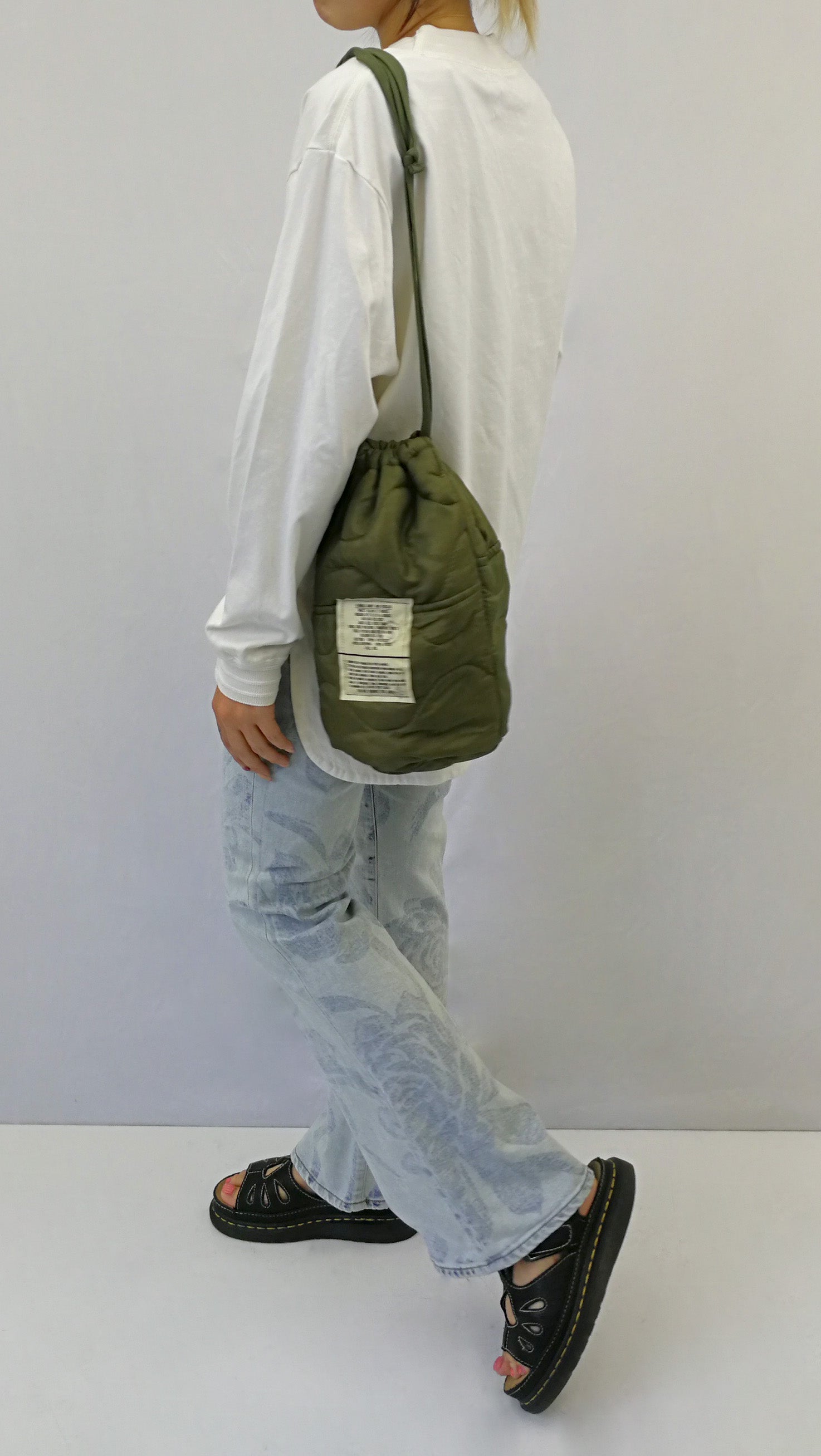 Up -cycle liner pouch