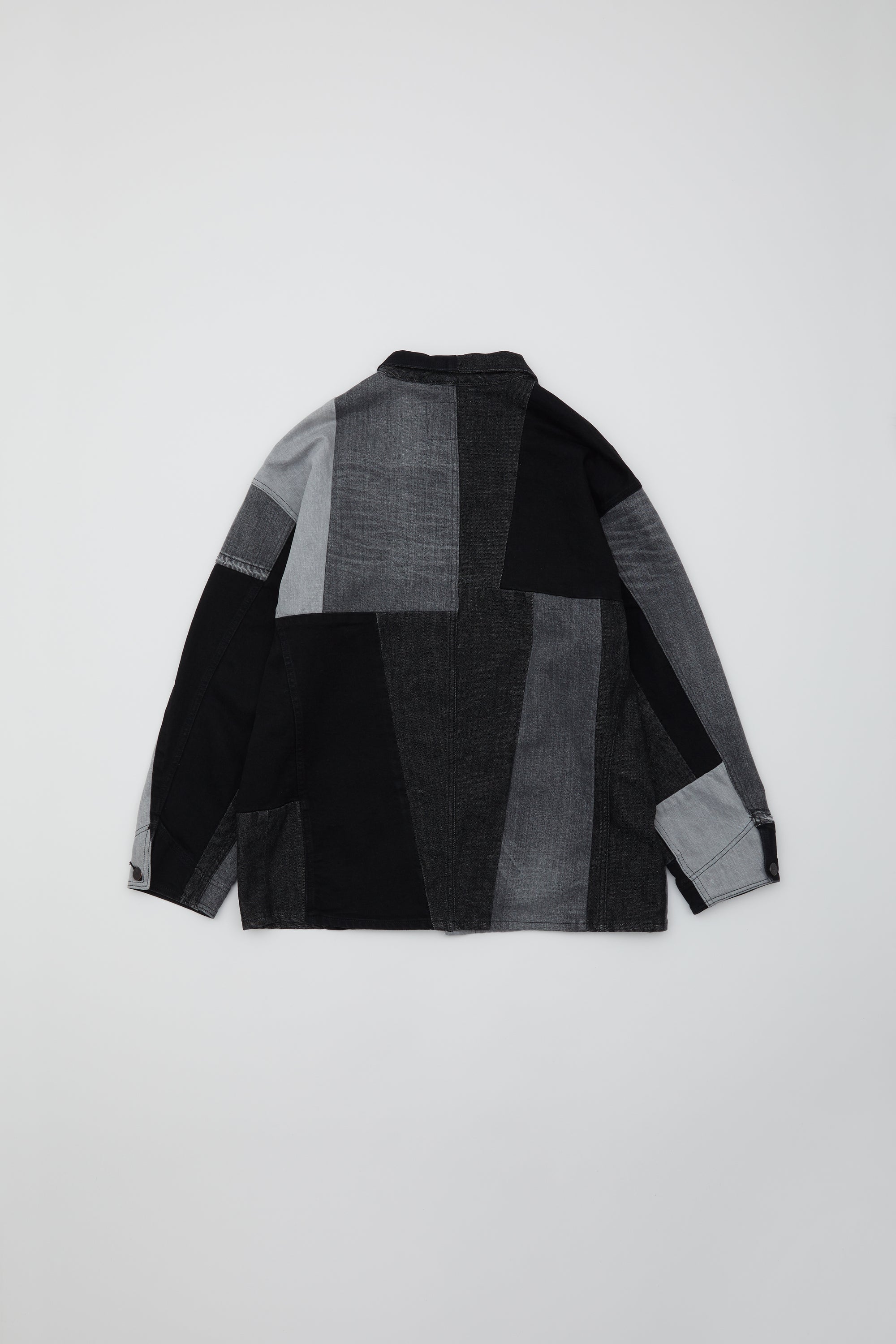 Up cycle patchwork jacket
