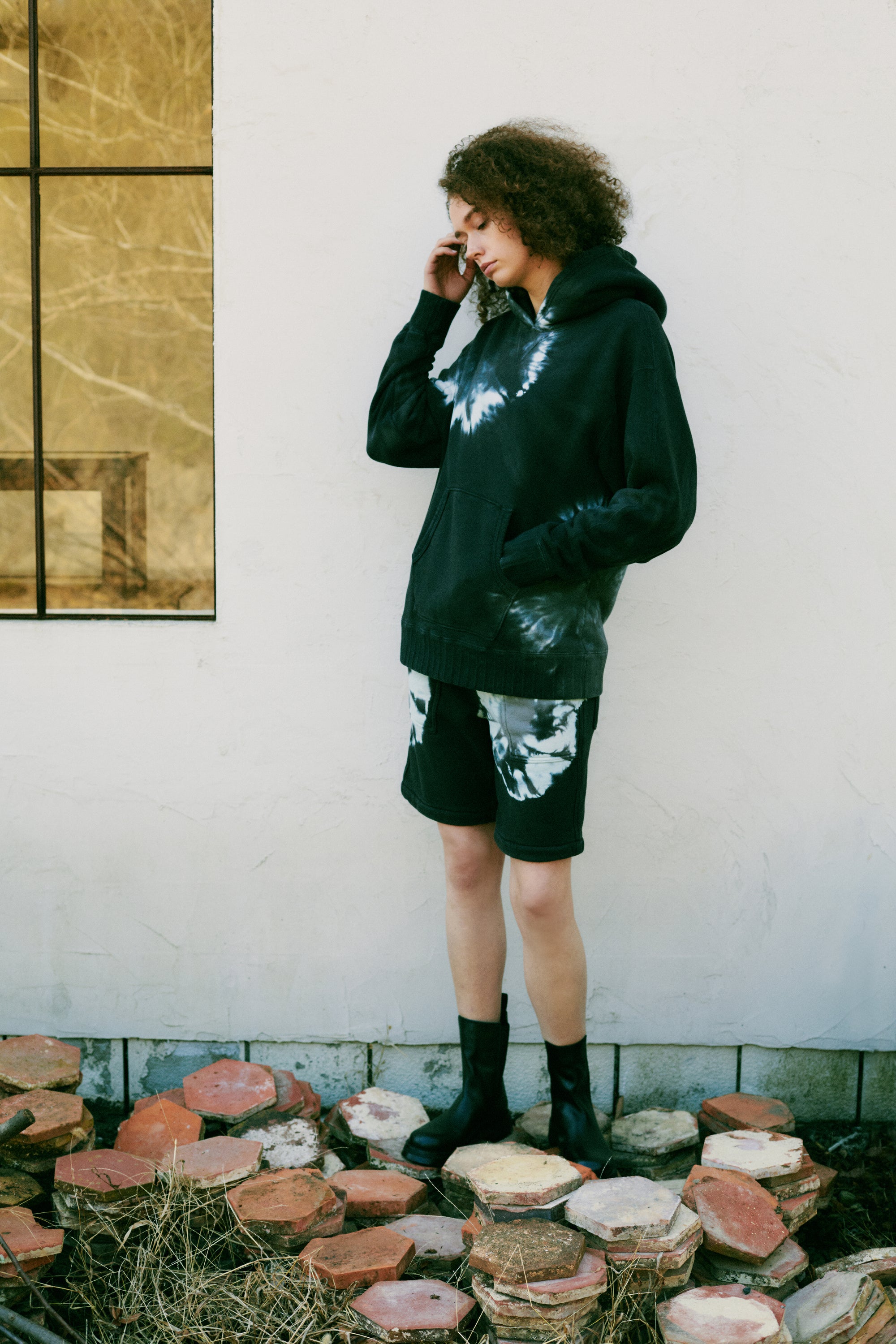 サーキュラー　スウェットショーツ