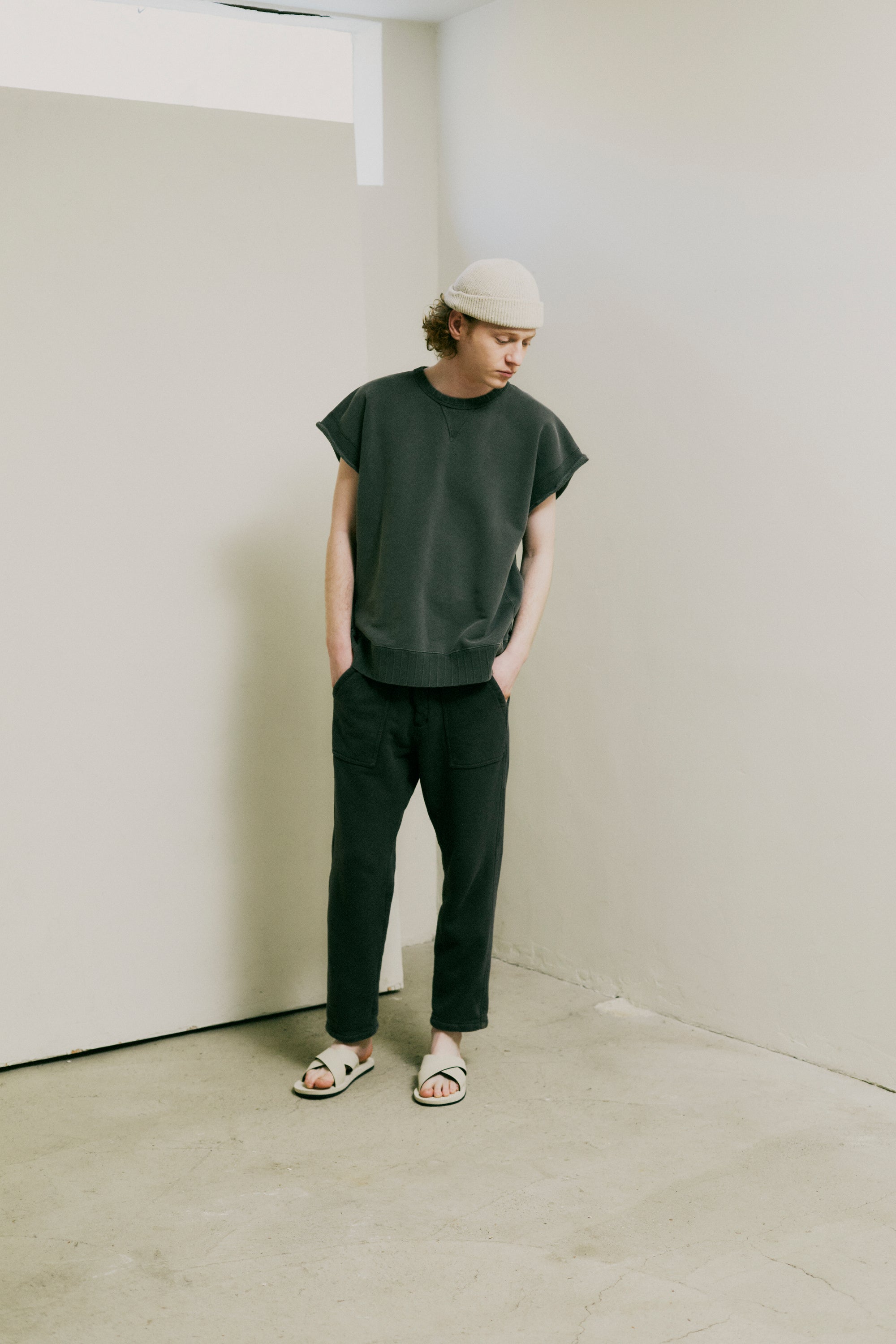 サーキュラー　スウェットパンツ