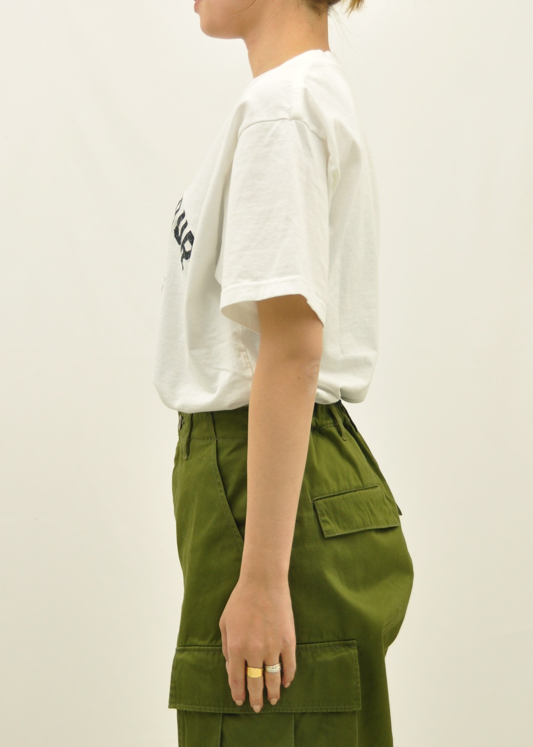 オーガニックコットン SS　リスペクト　刺繍Tシャツ