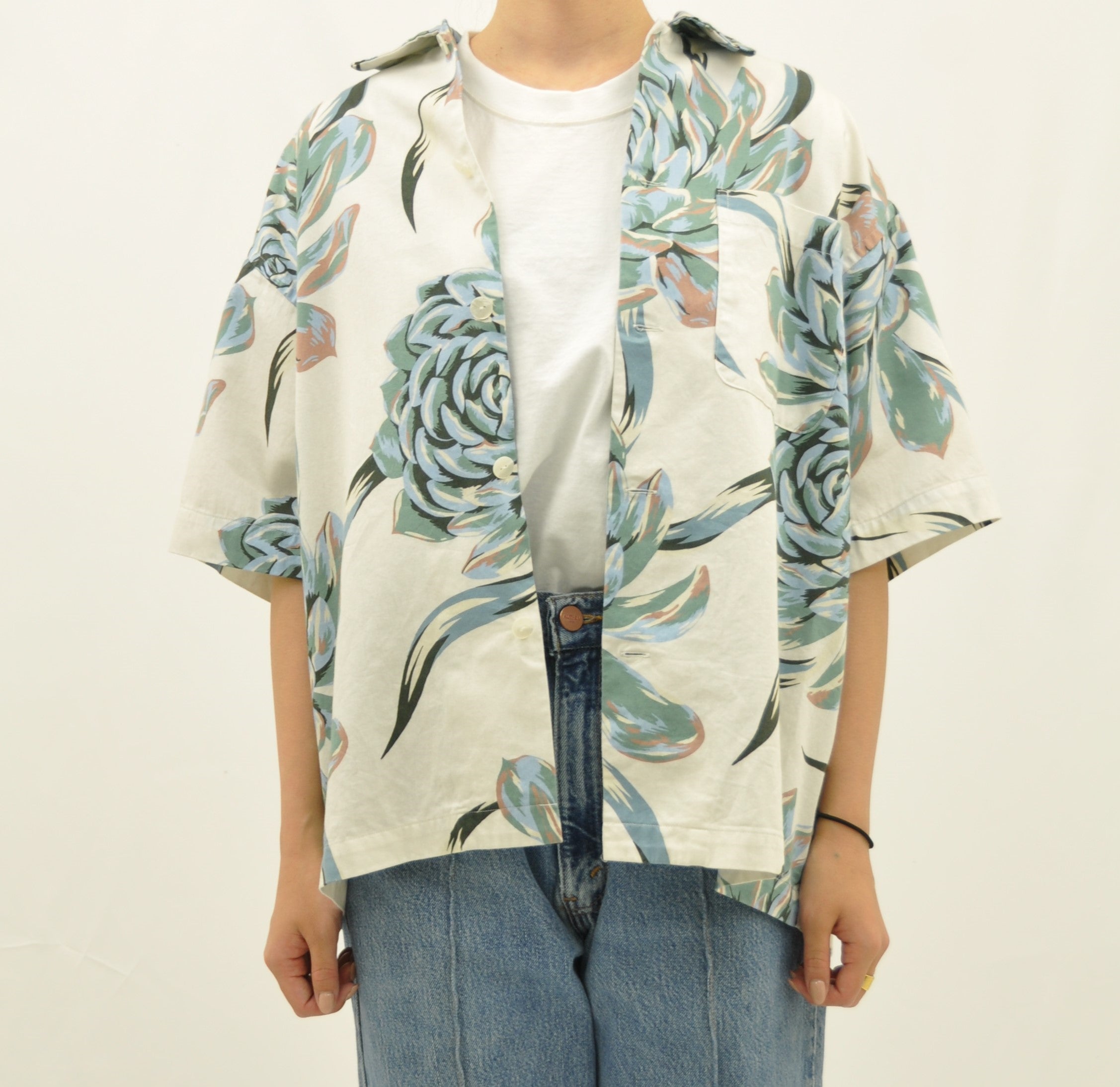 ネイチャープリントSSシャツ