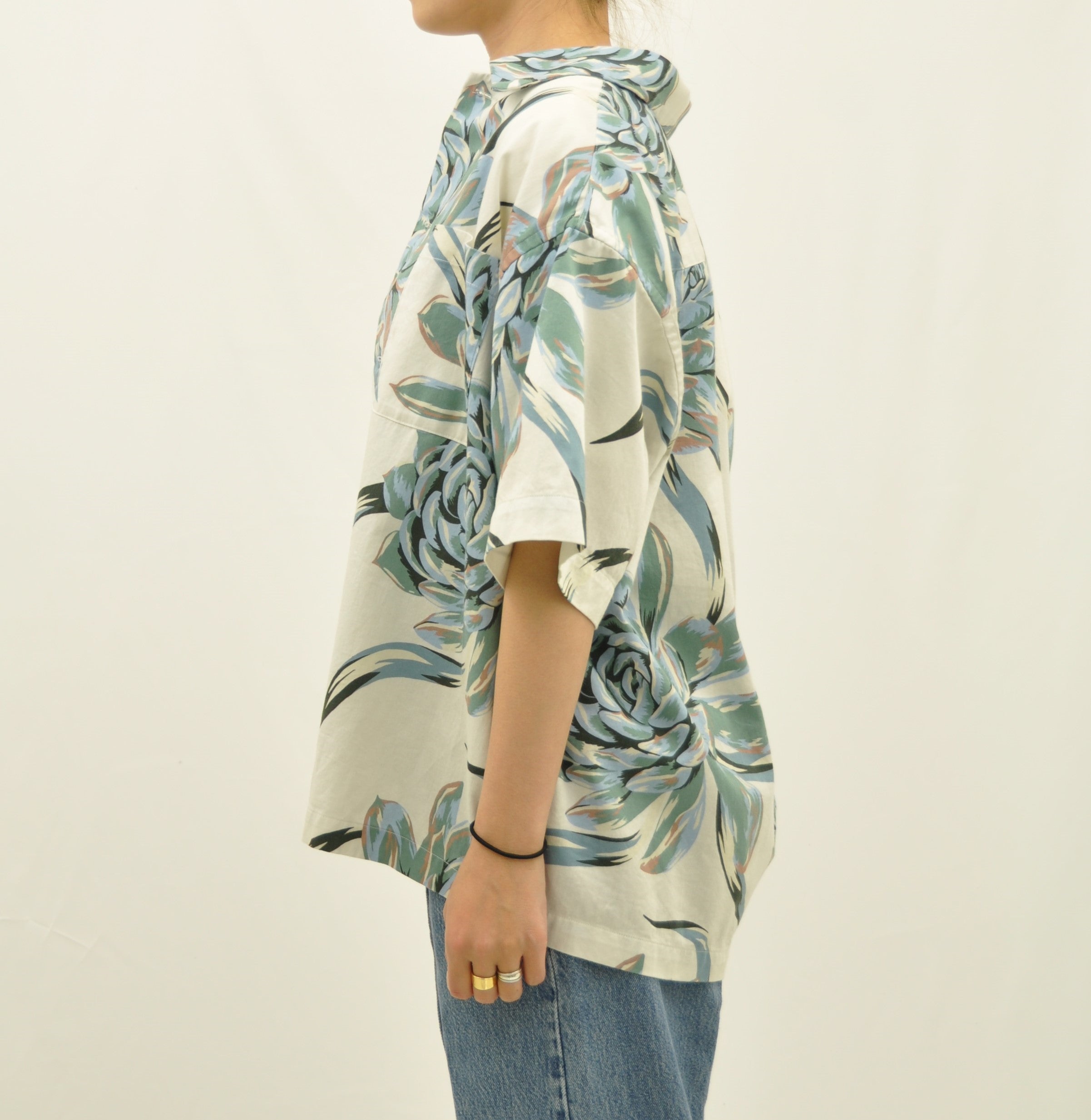 ネイチャープリントSSシャツ