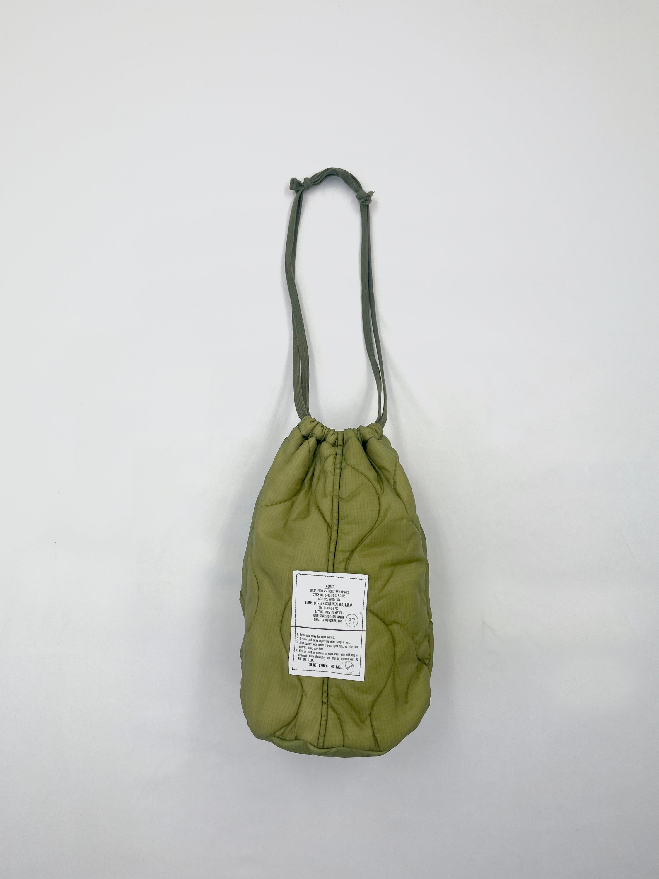 Up -cycle liner pouch